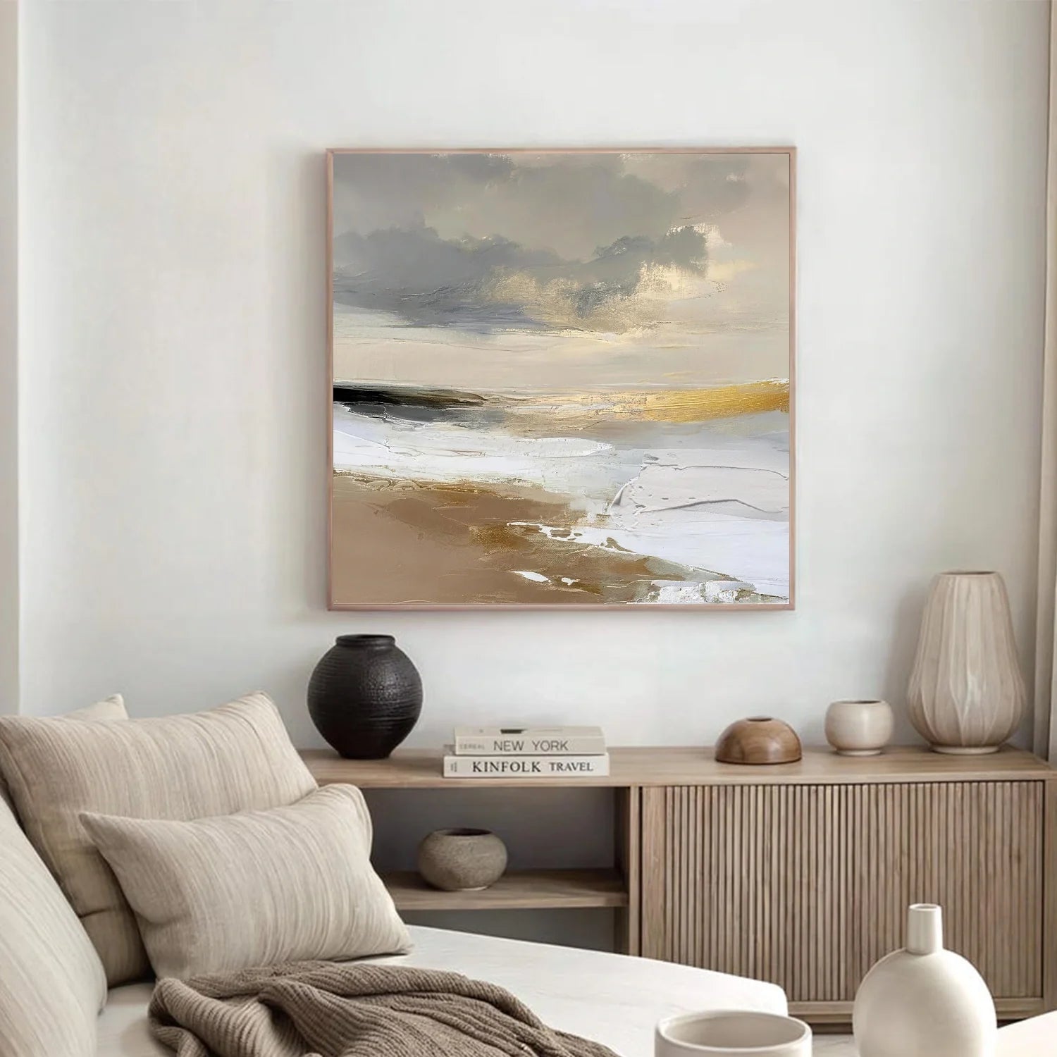 Sea & Sky Abstract Wall Art #MS226