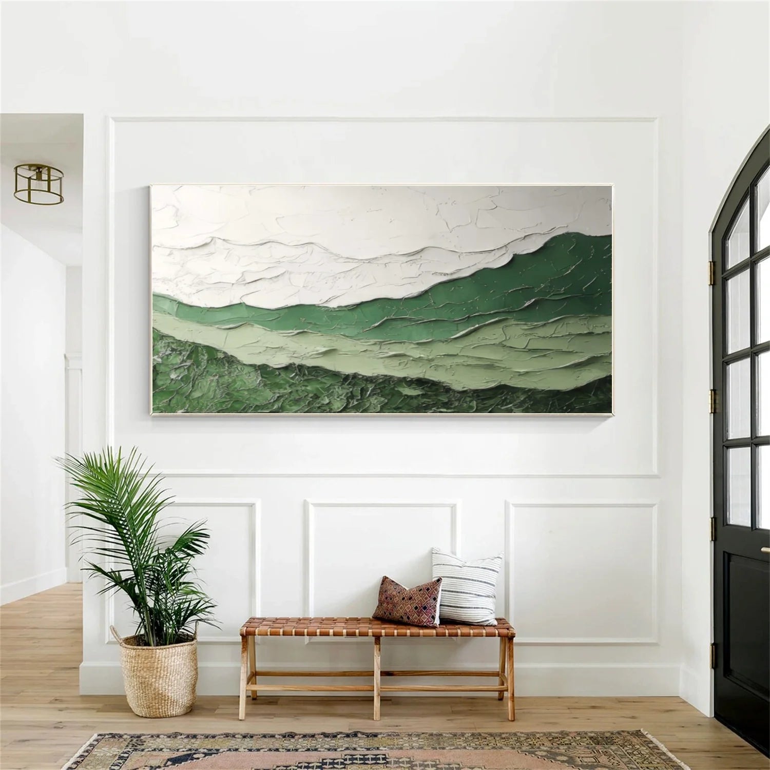 Abstract Textured Canvas Art #WS1041
