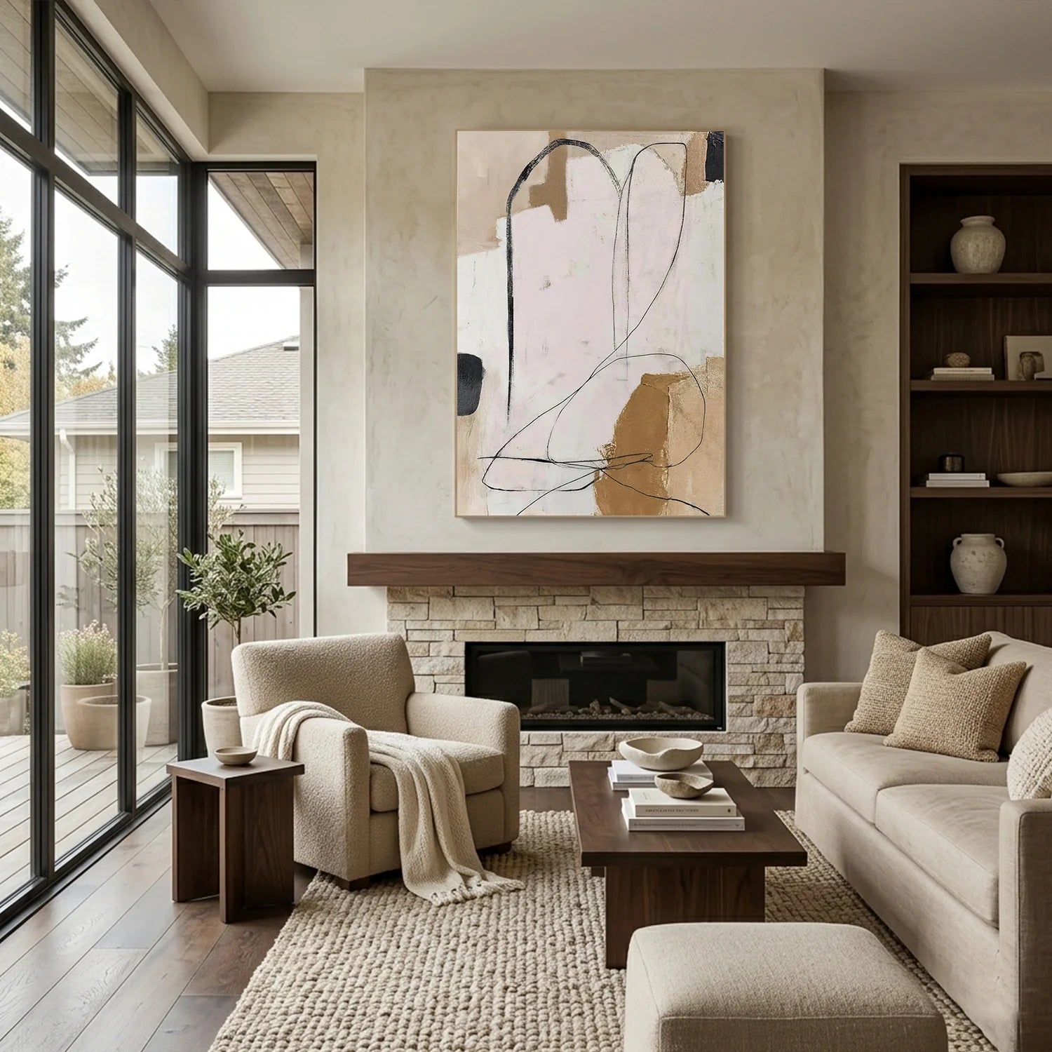 Abstract Canvas Art #WS1065