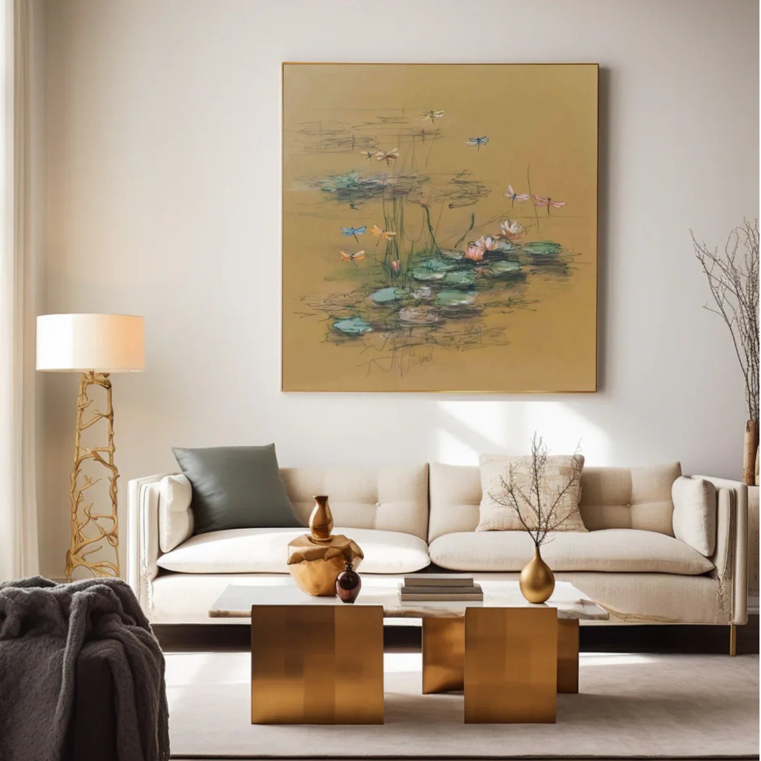 Flower & Tree Abstract Wall Art #ML175