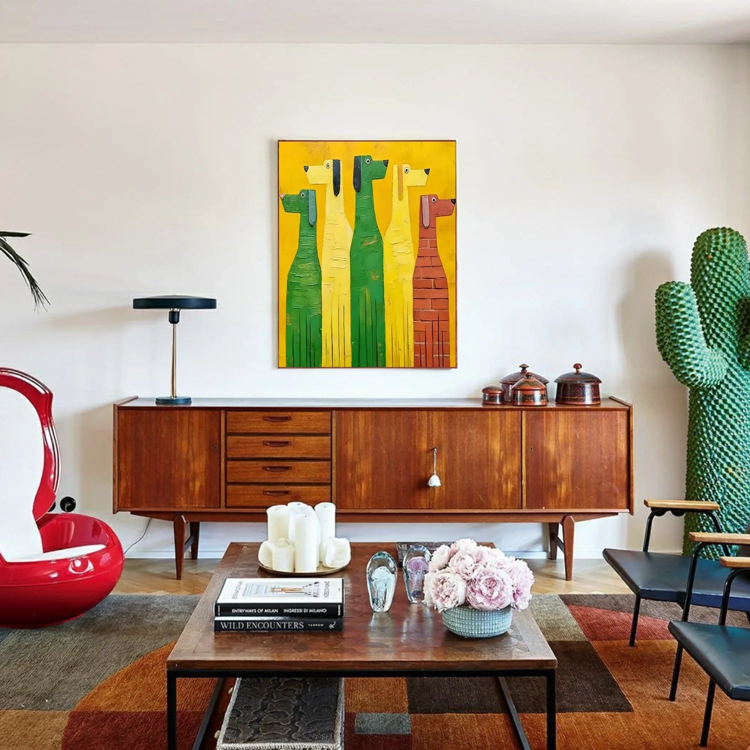 Abstract Animal Wall Art #AL199