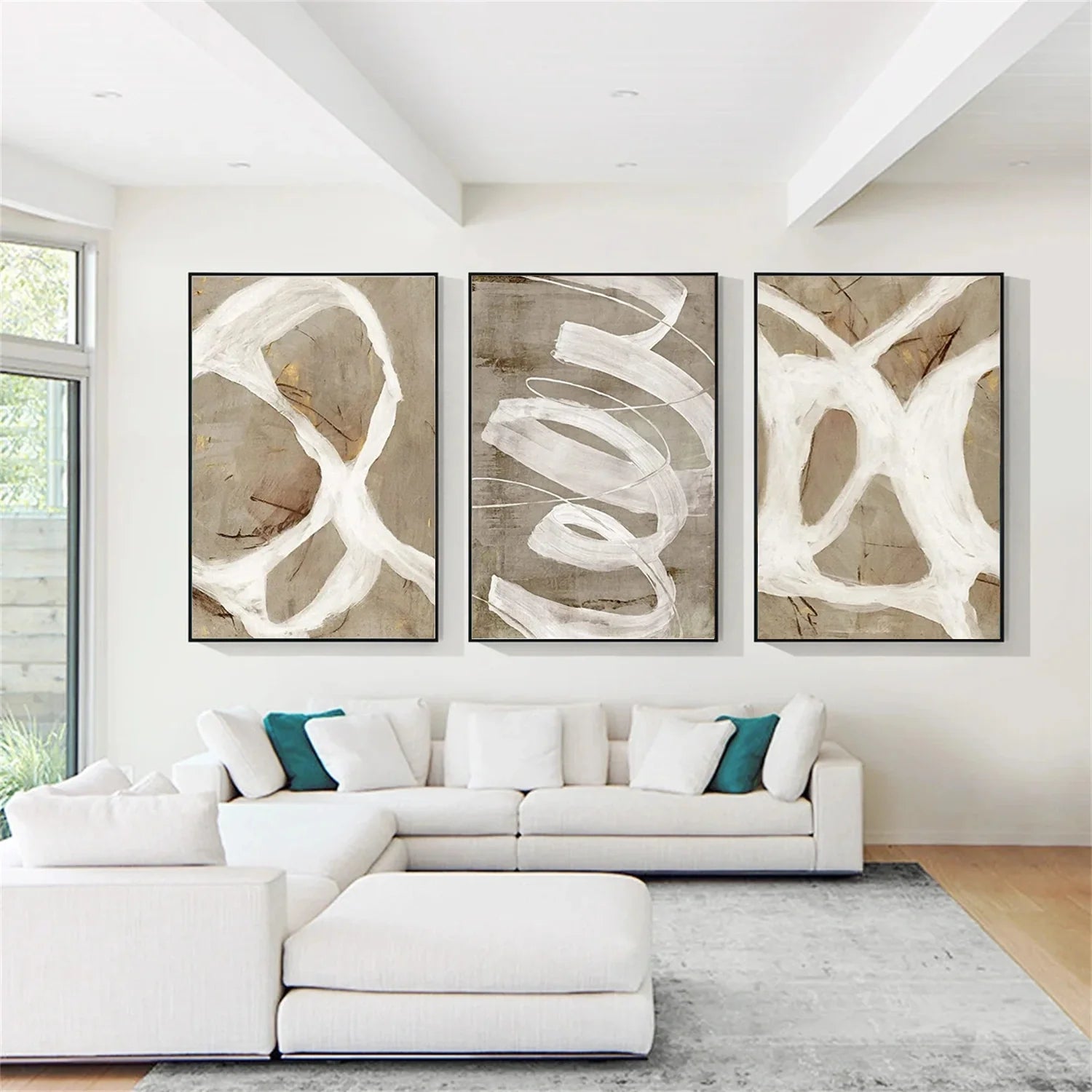 WABI SABI Abstract Tranquility Set of 3 #WS547