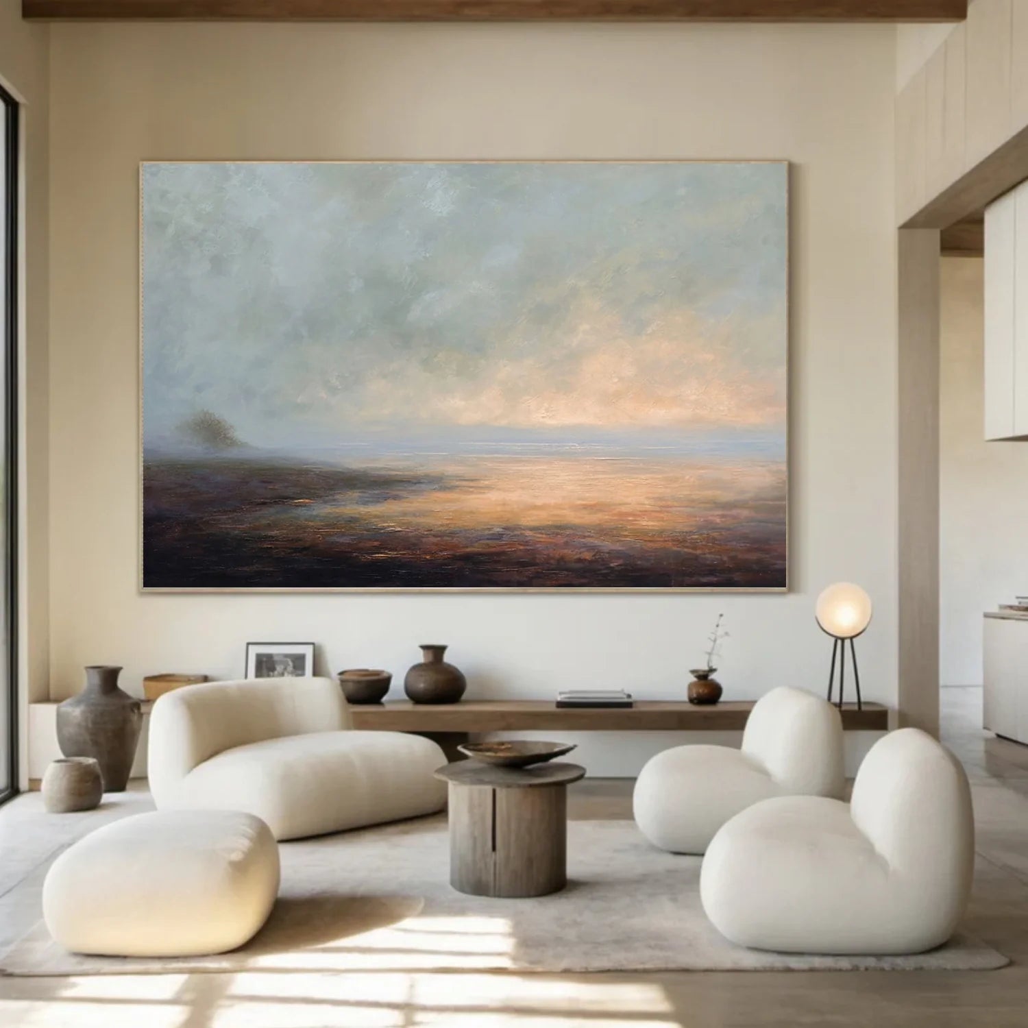 Sea & Sky Abstract Wall Art #MS285