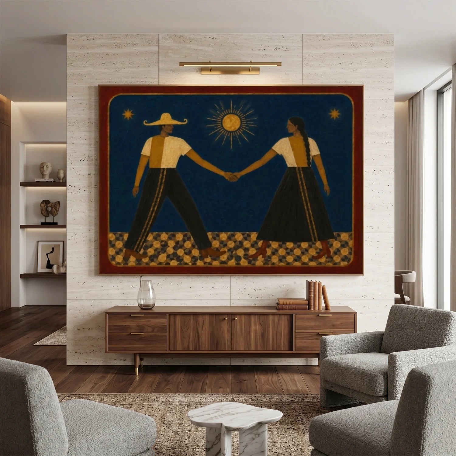 Vintage Americana Art #VA088
