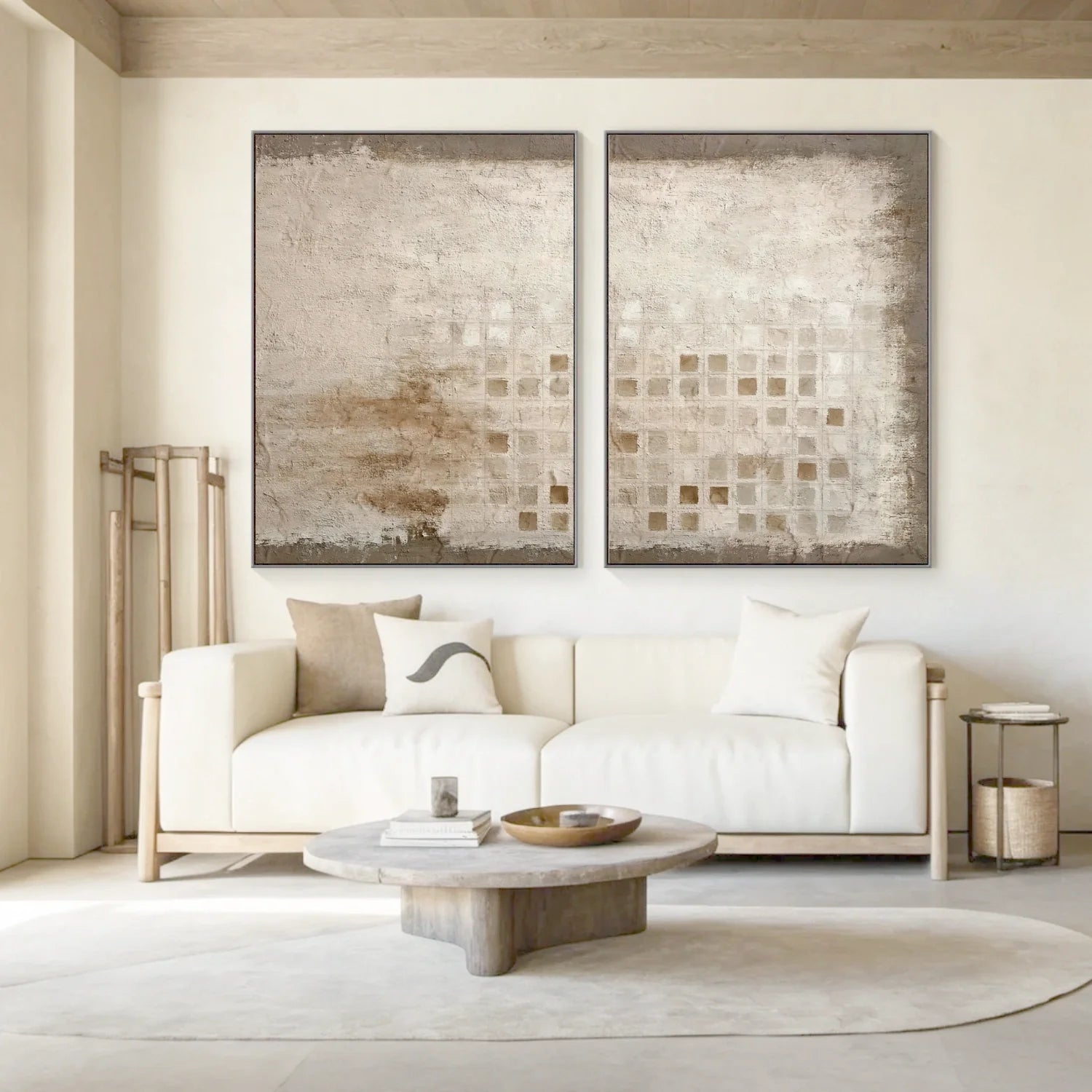 Wabi Sabi Canvas Art Set of 2 #WS751