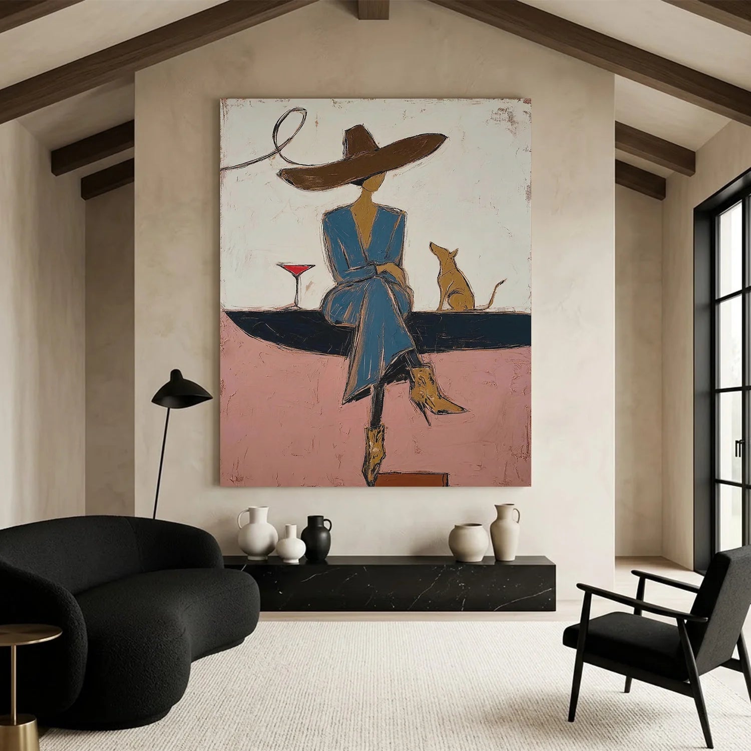 Vintage Americana Art #VA099
