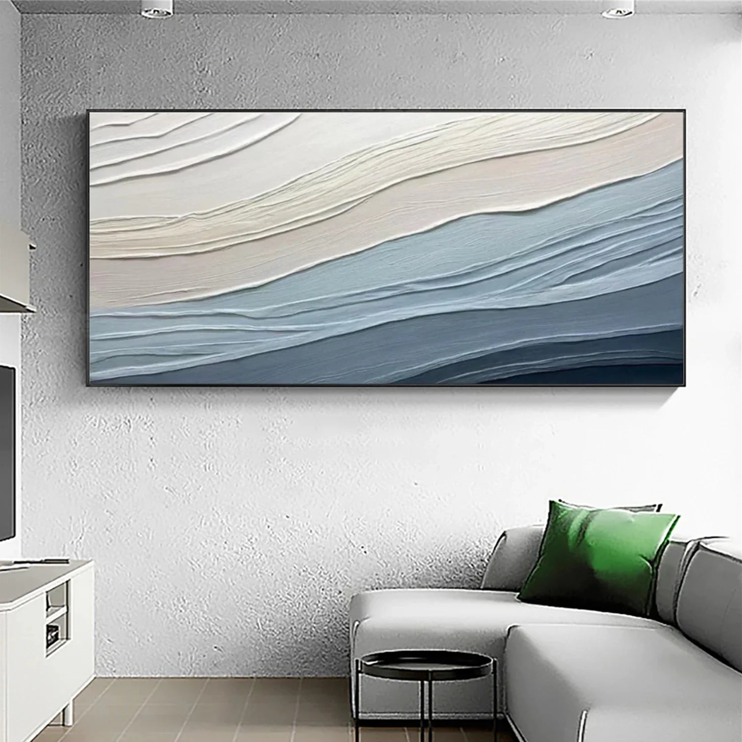 Minimalist Textured Canvas Art #MM289