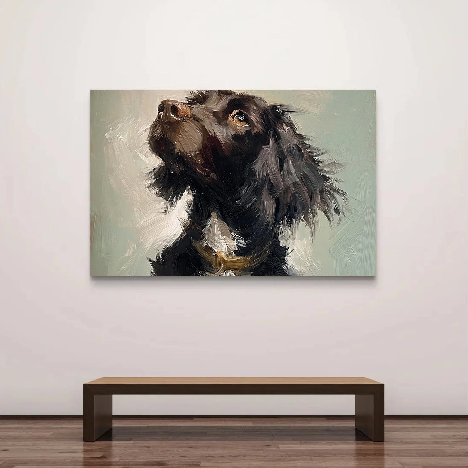 Abstract Animal Dog Wall Art #AL195