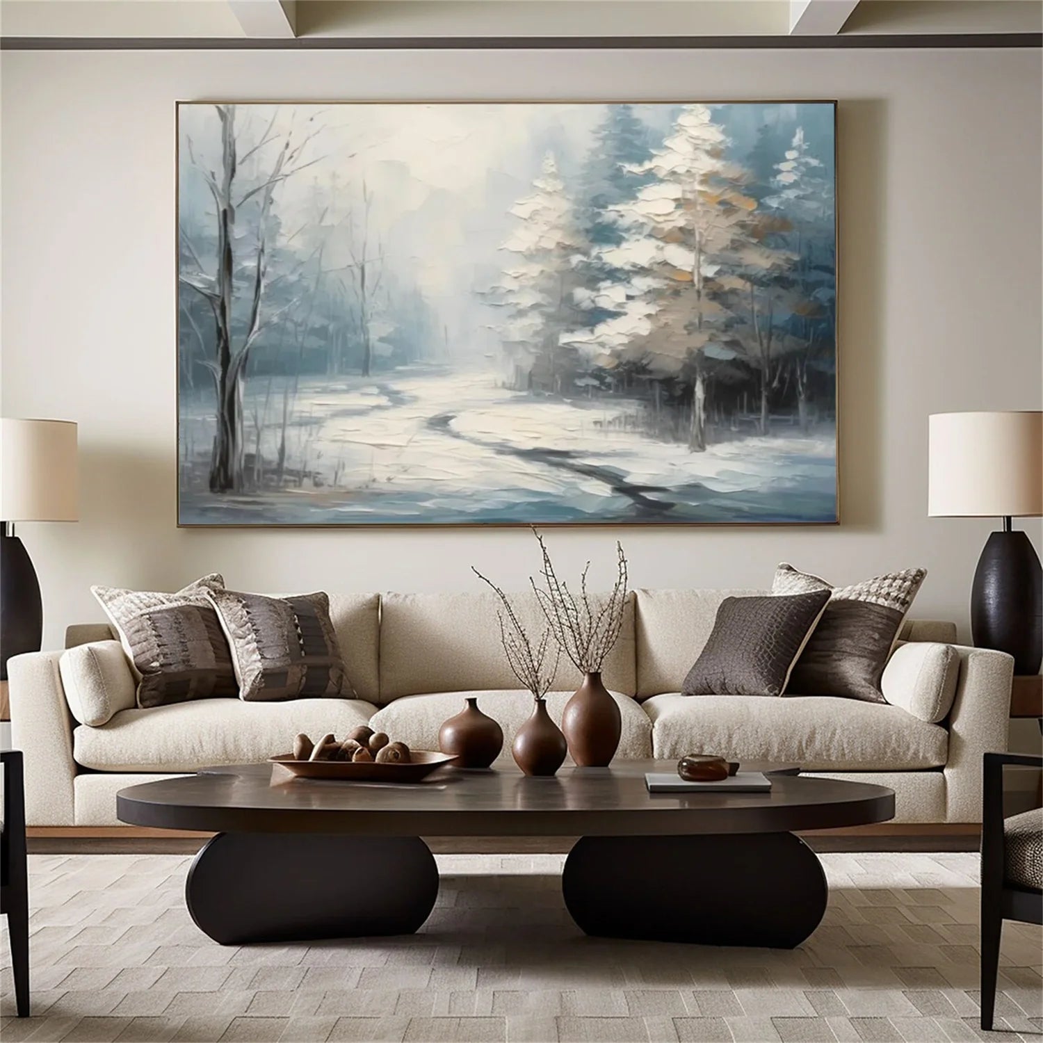 Flower & Tree Abstract Wall Art #ML166