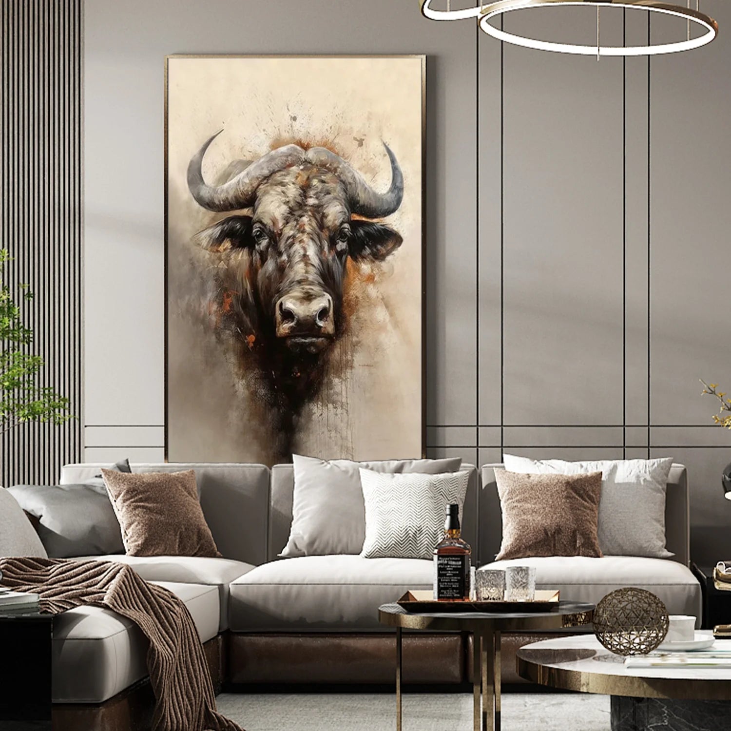 Abstract Animal Wall Art #AL134