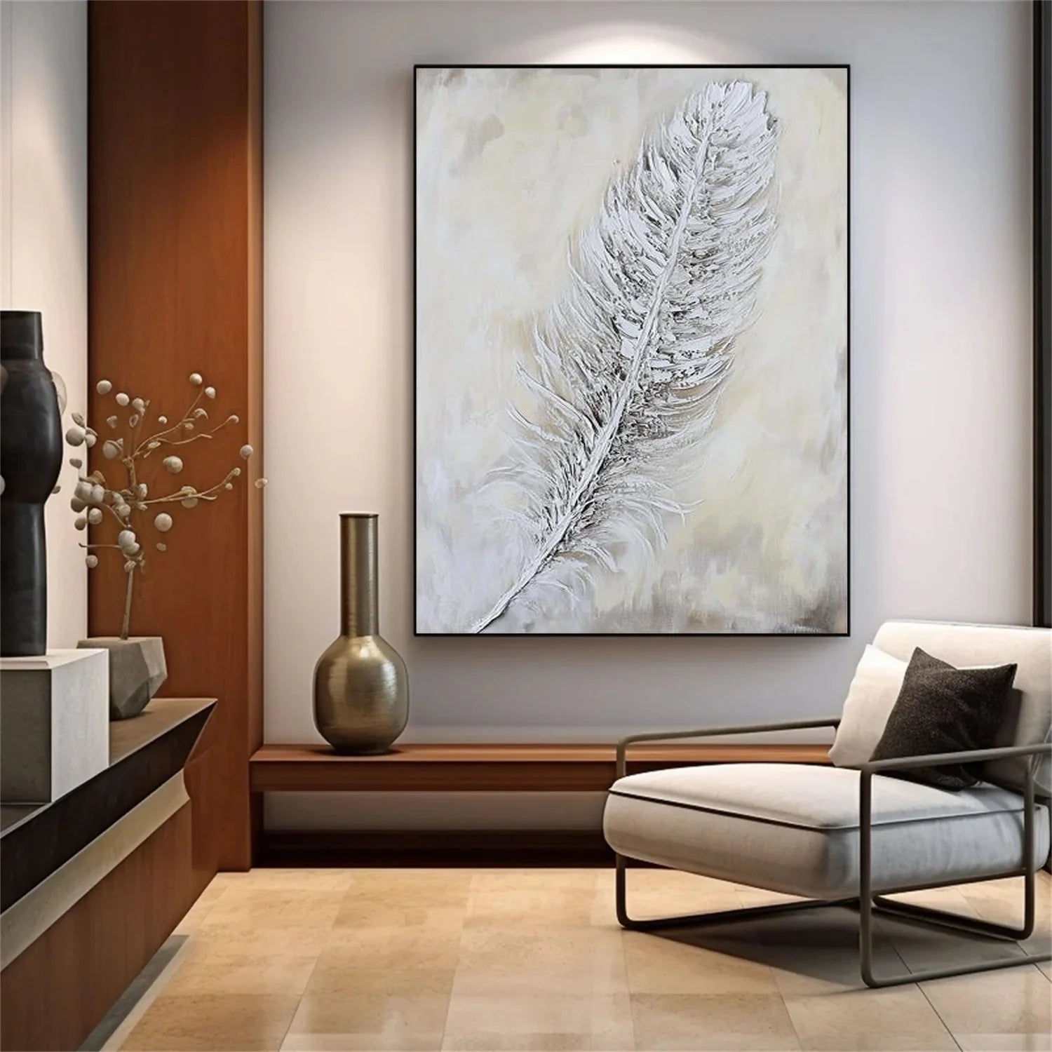 Flower & Tree Abstract Wall Art #ML249