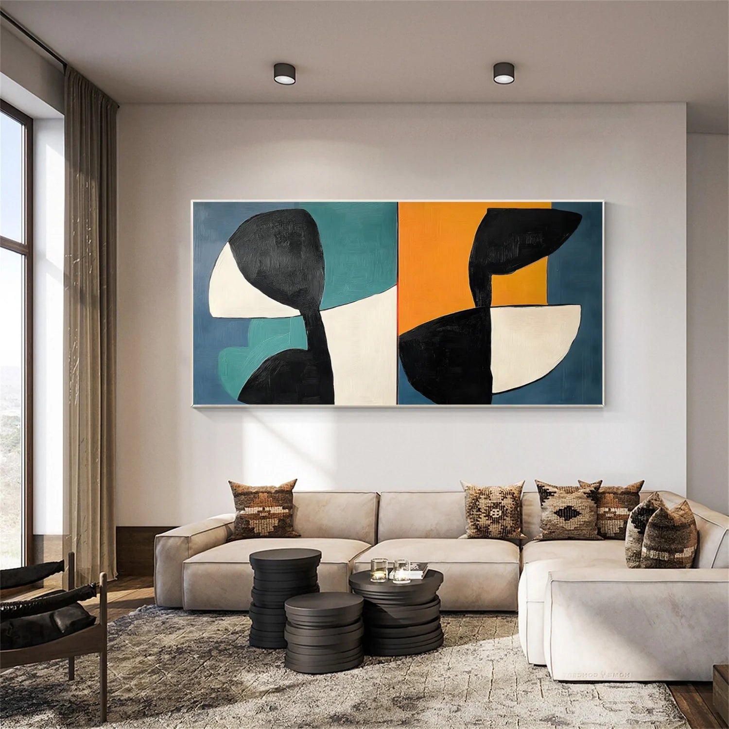 Abstract Canvas Art #WS739