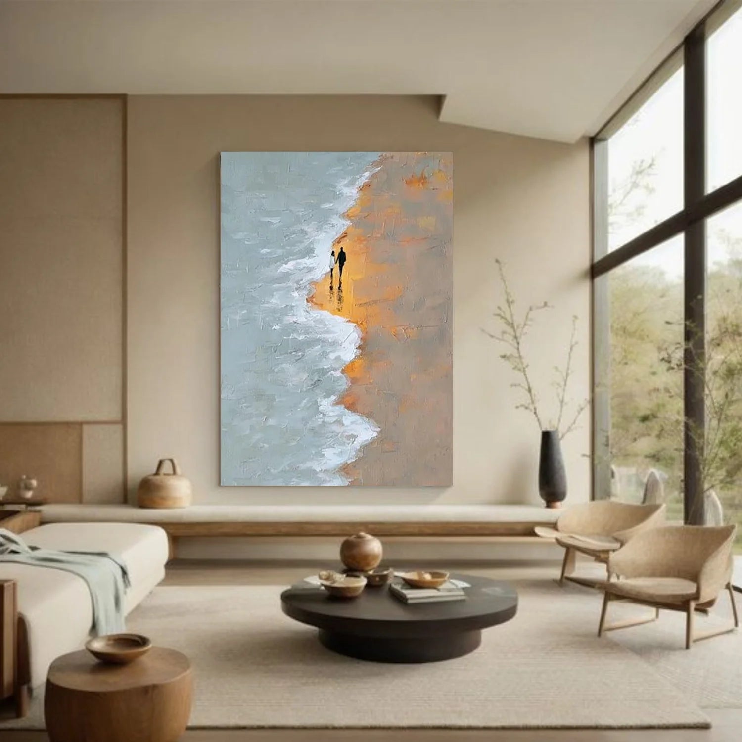 Sea & Sky Abstract Wall Art #MS269
