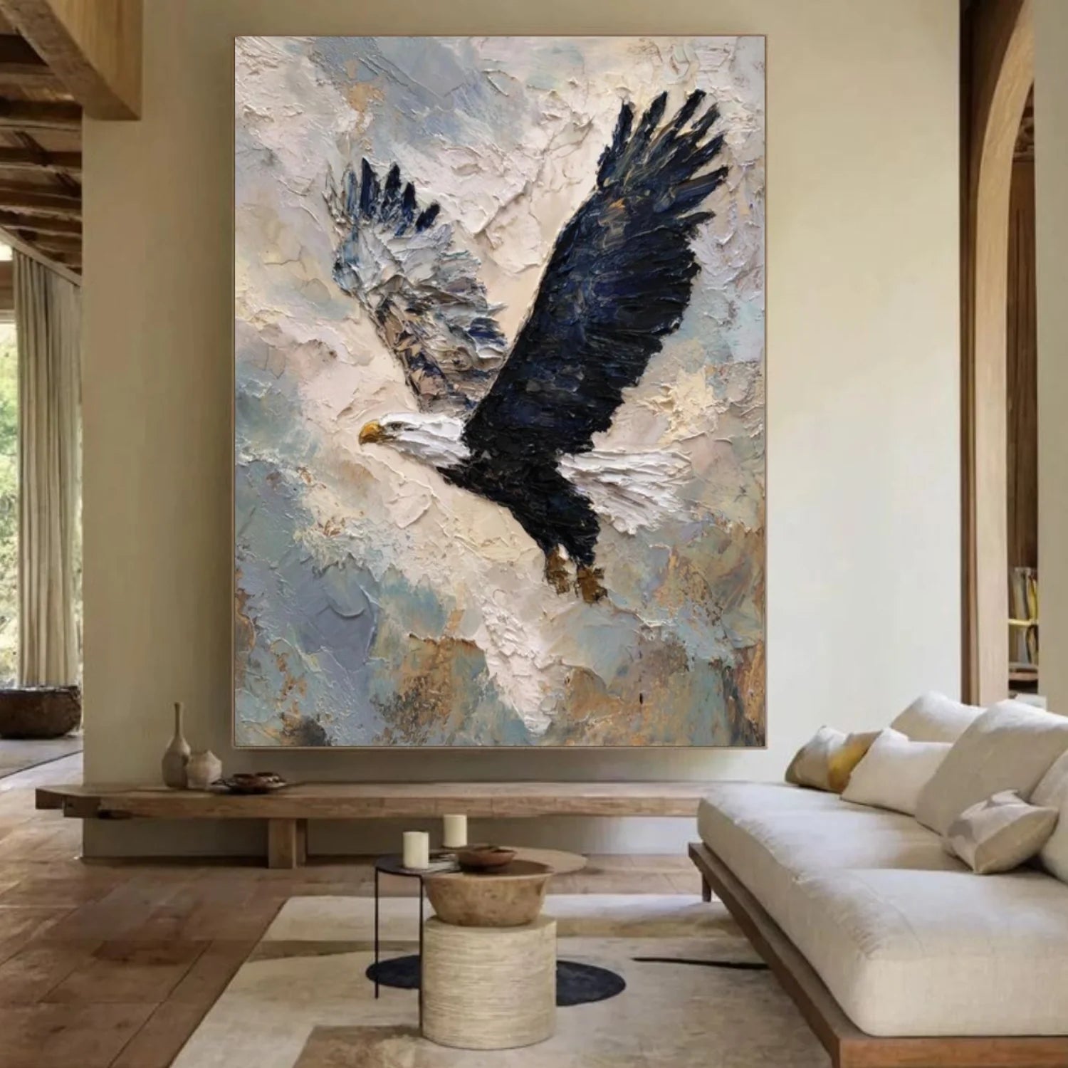 Abstract Animal Textured Wall Art #AL146