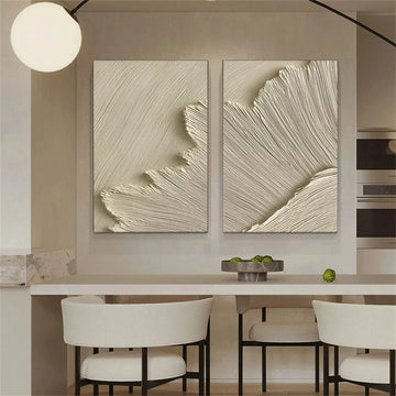 Sea & Sky Minimalist Textured Wall Art Set of 2 #MS248