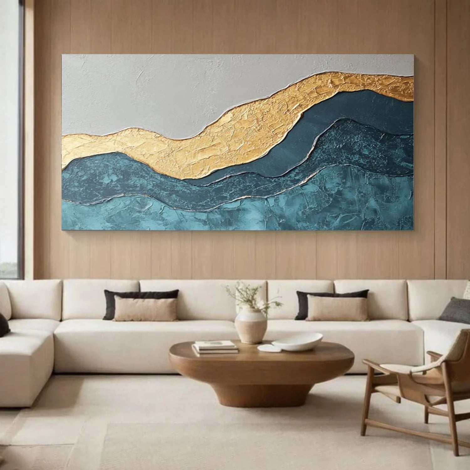 Abstract Textured Canvas Art #WS1040