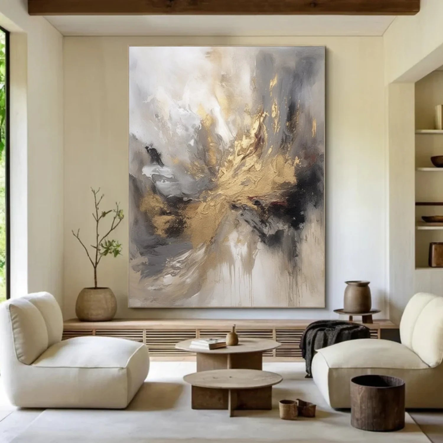 Abstract Canvas Art #WS773