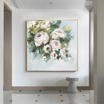 Flower & Tree Abstract Textured Wall Art #ML126