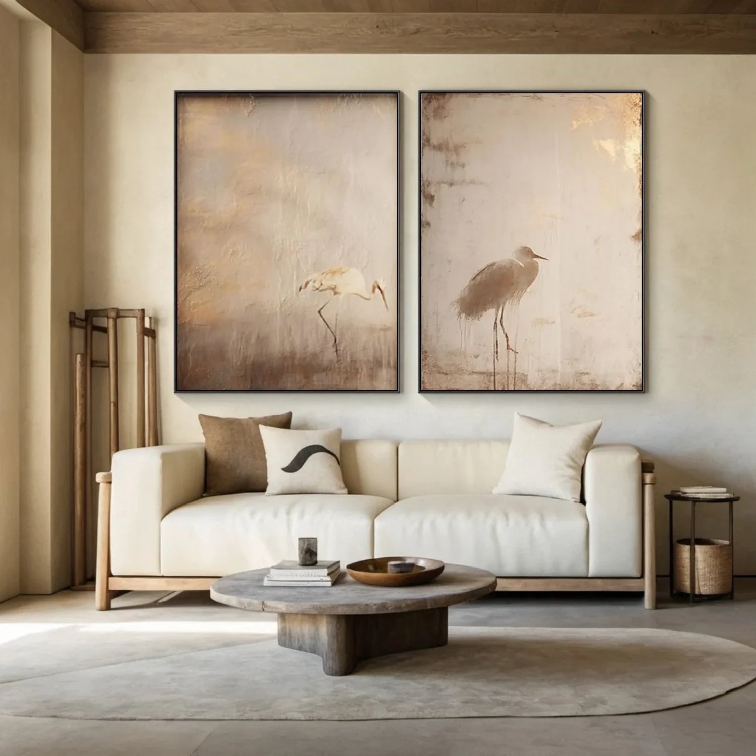 Abstract Animal Wall Art Set of 2 #AL142