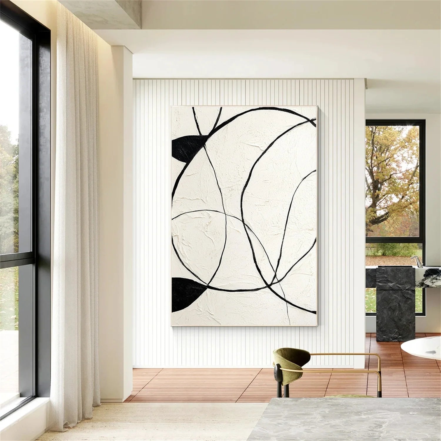 Abstract Canvas Art #WS1060