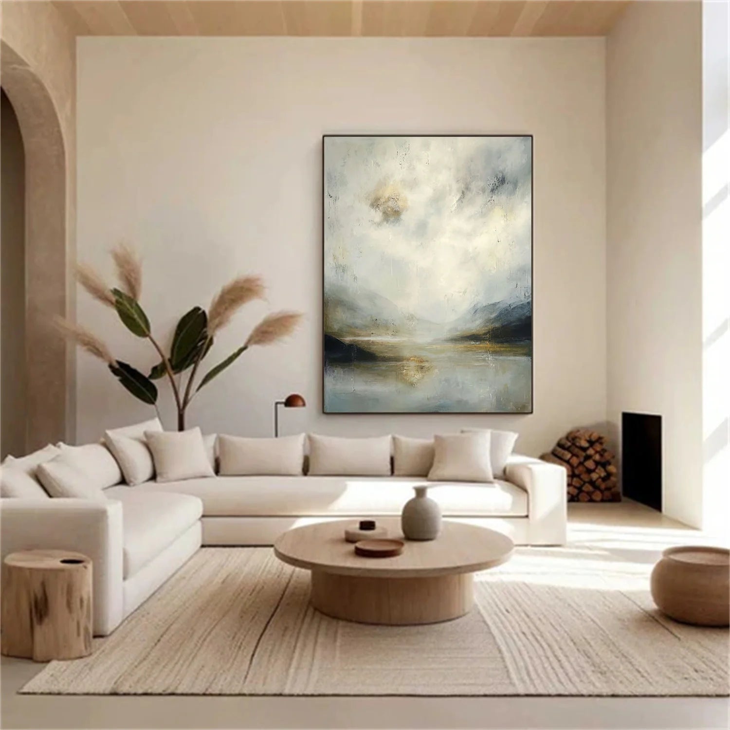 Sea & Sky Abstract Wall Art #MS282