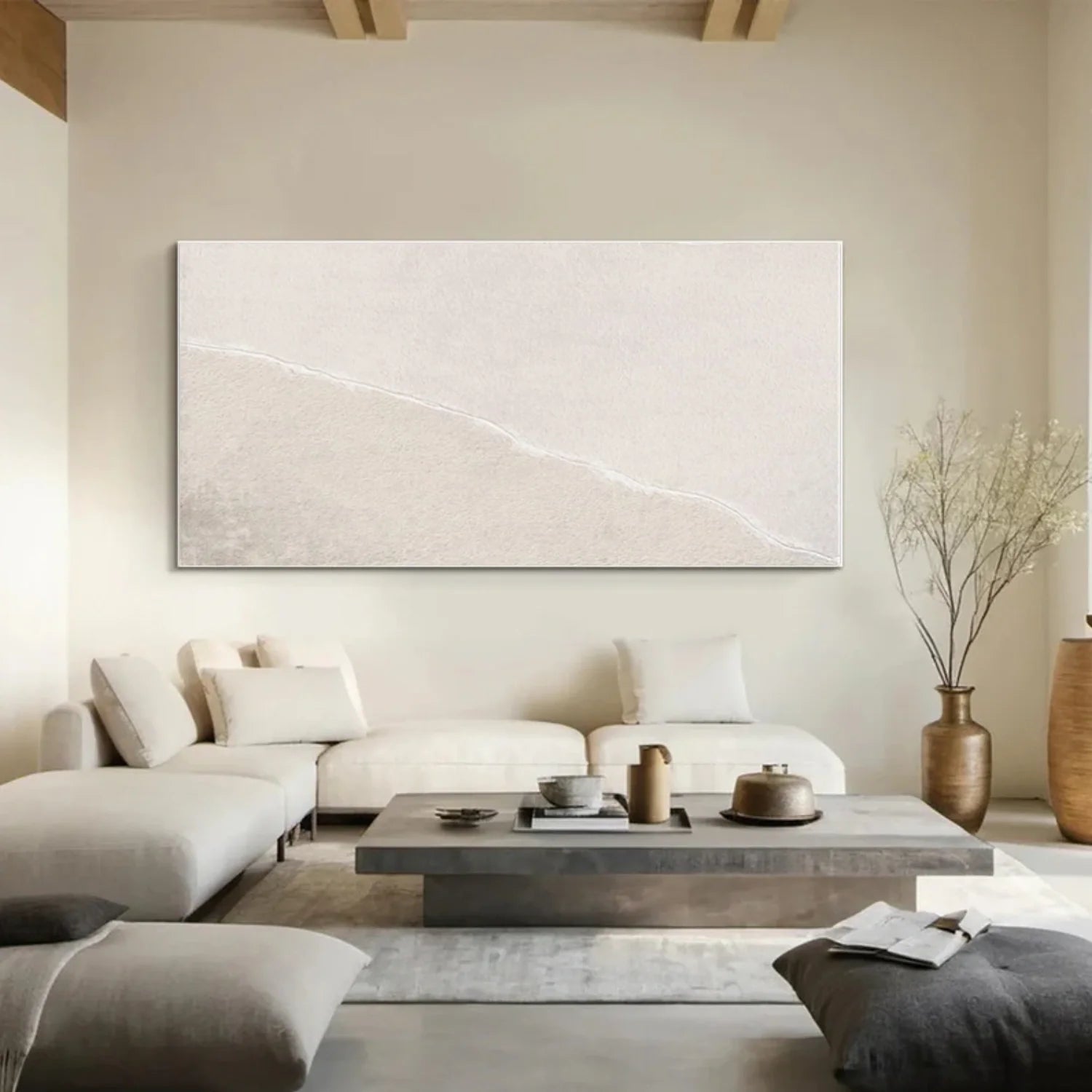 Minimalist Textured Canvas Art #MM382