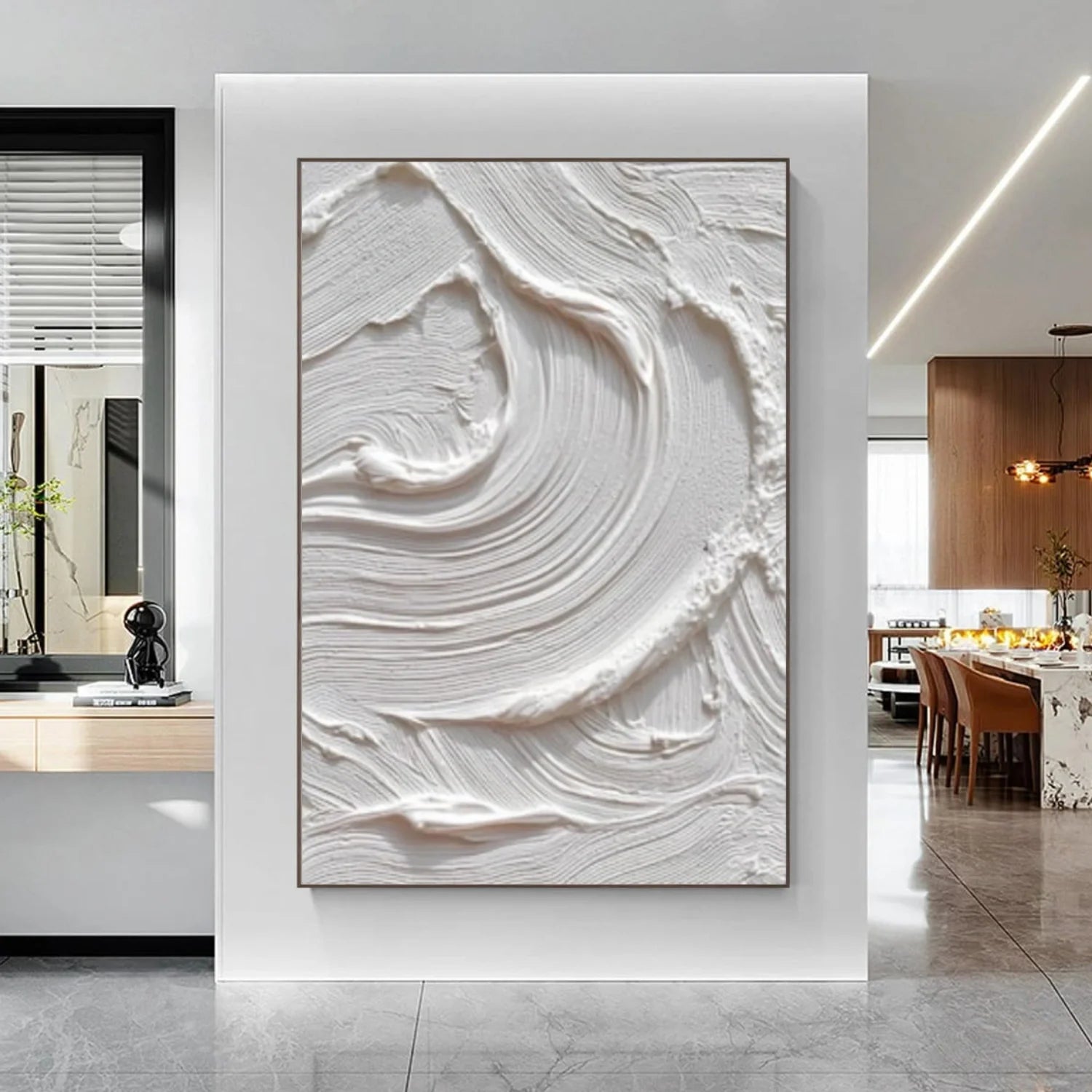 Minimalist Textured Canvas Art #MM379