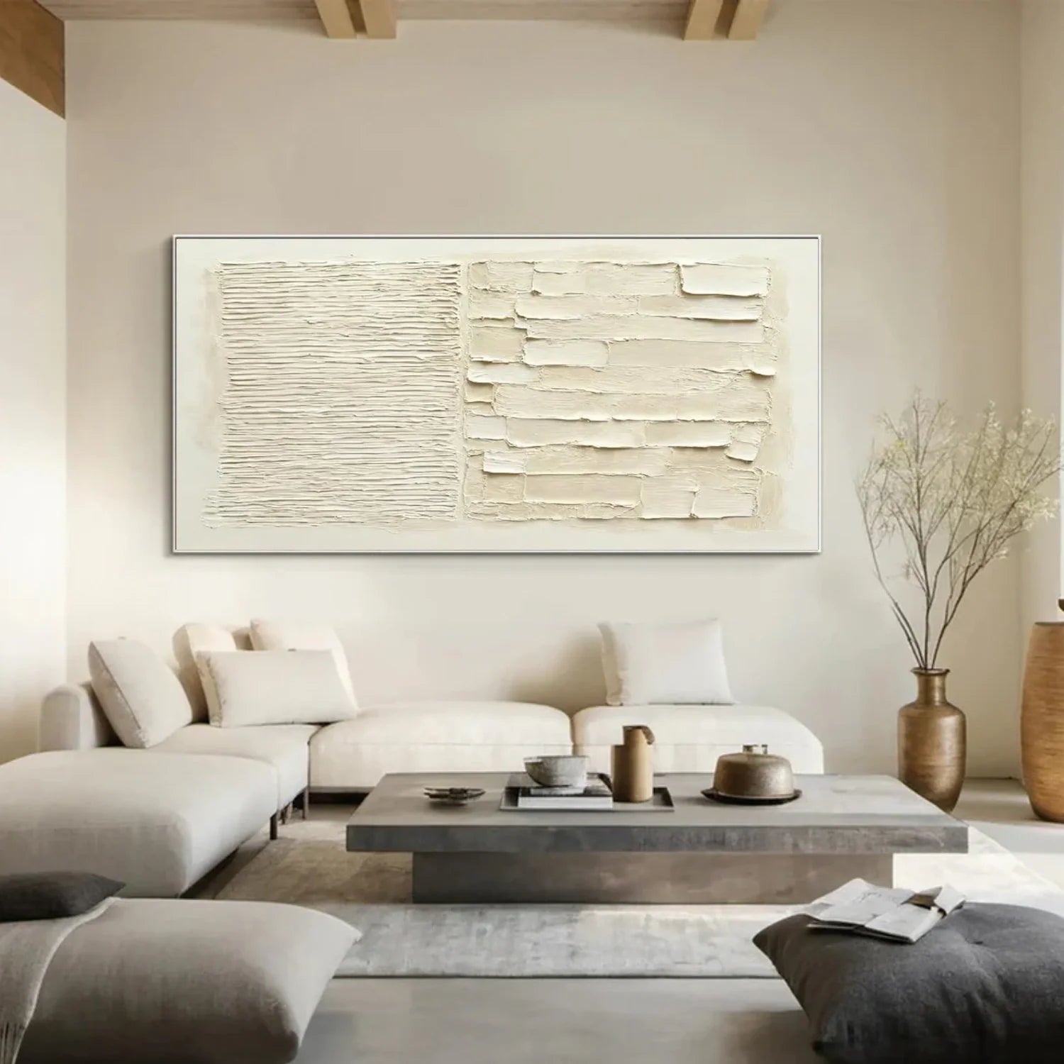 Minimalist Textured Canvas Art #MM285