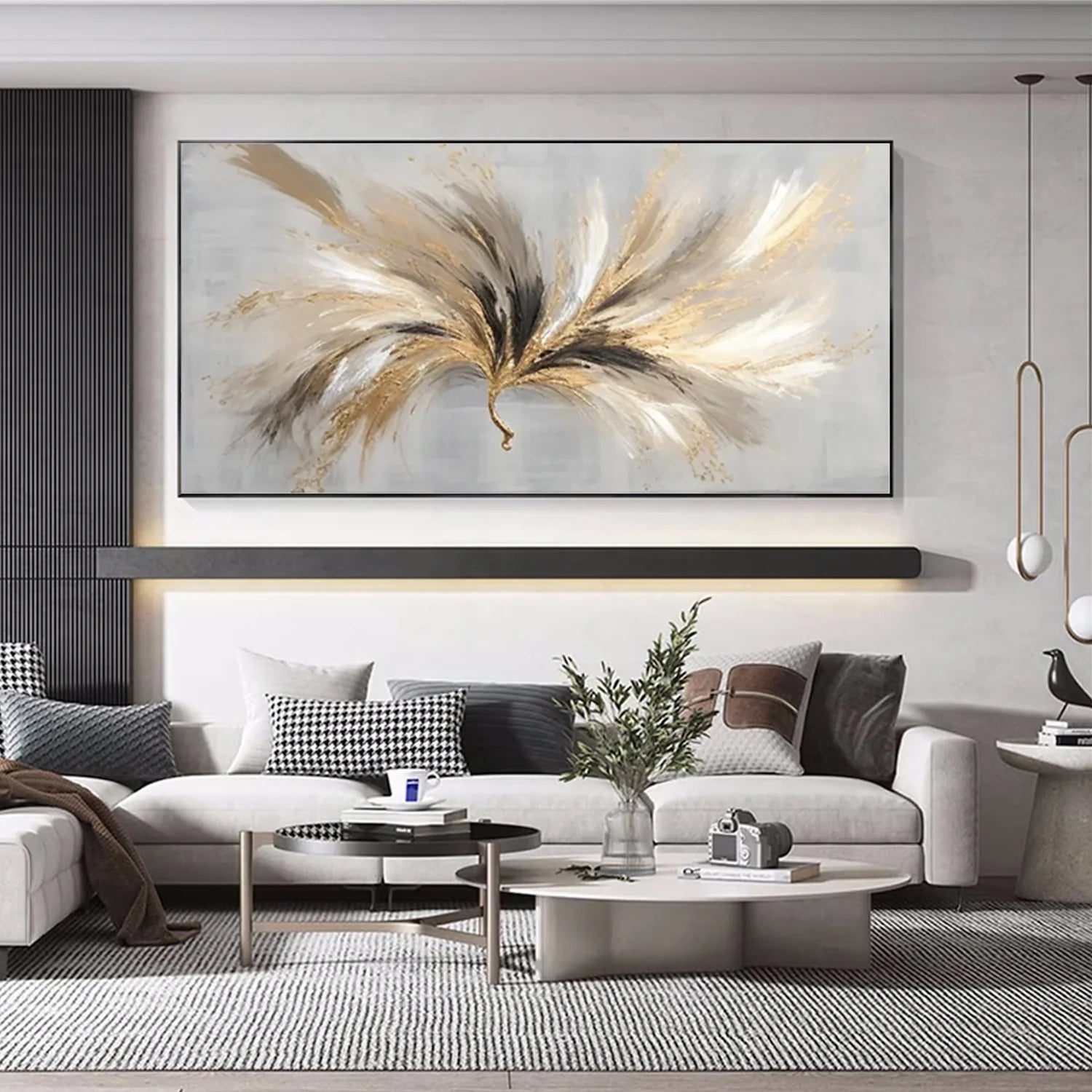 Abstract Canvas Art #WS655