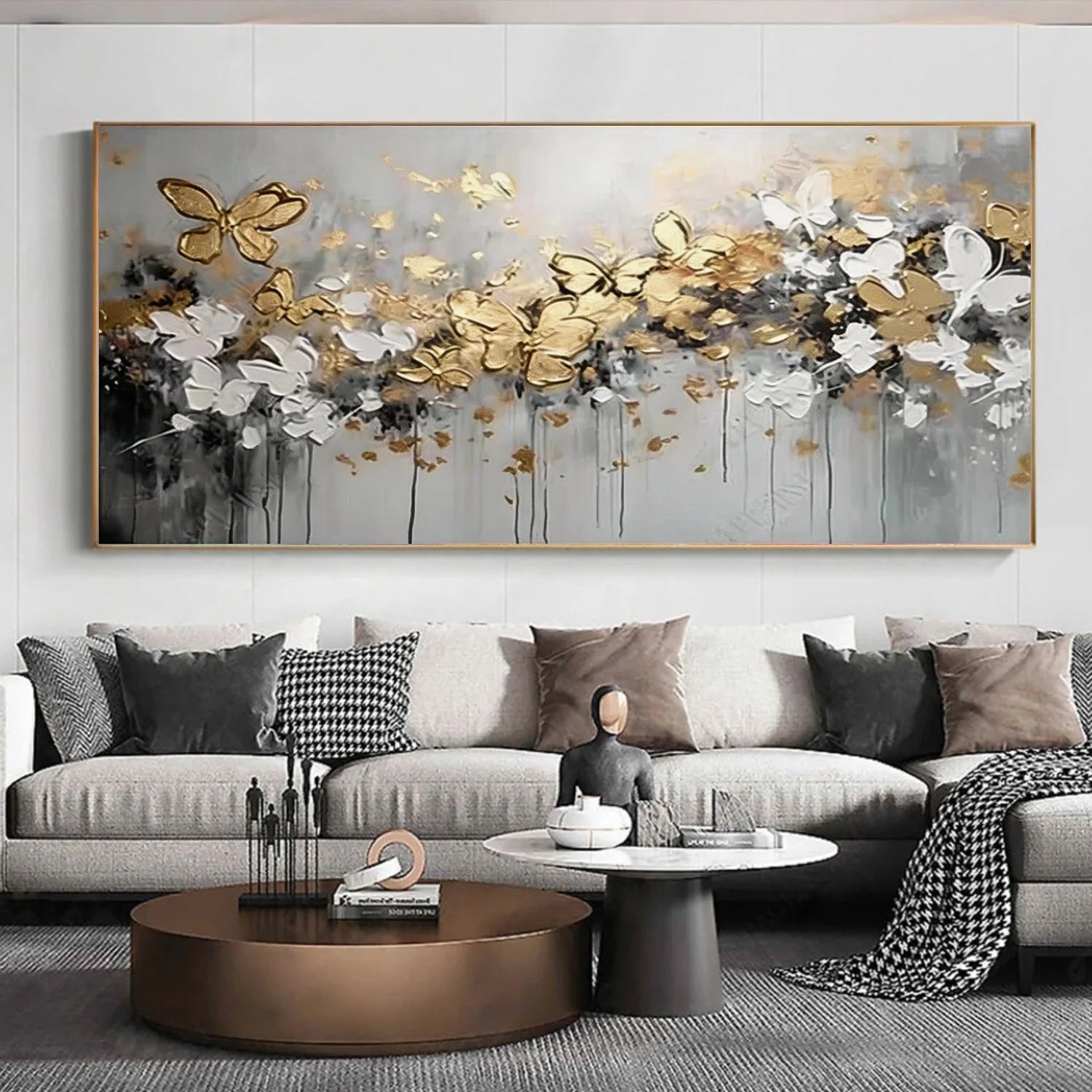 Flower & Tree Abstract Wall Art #ML255