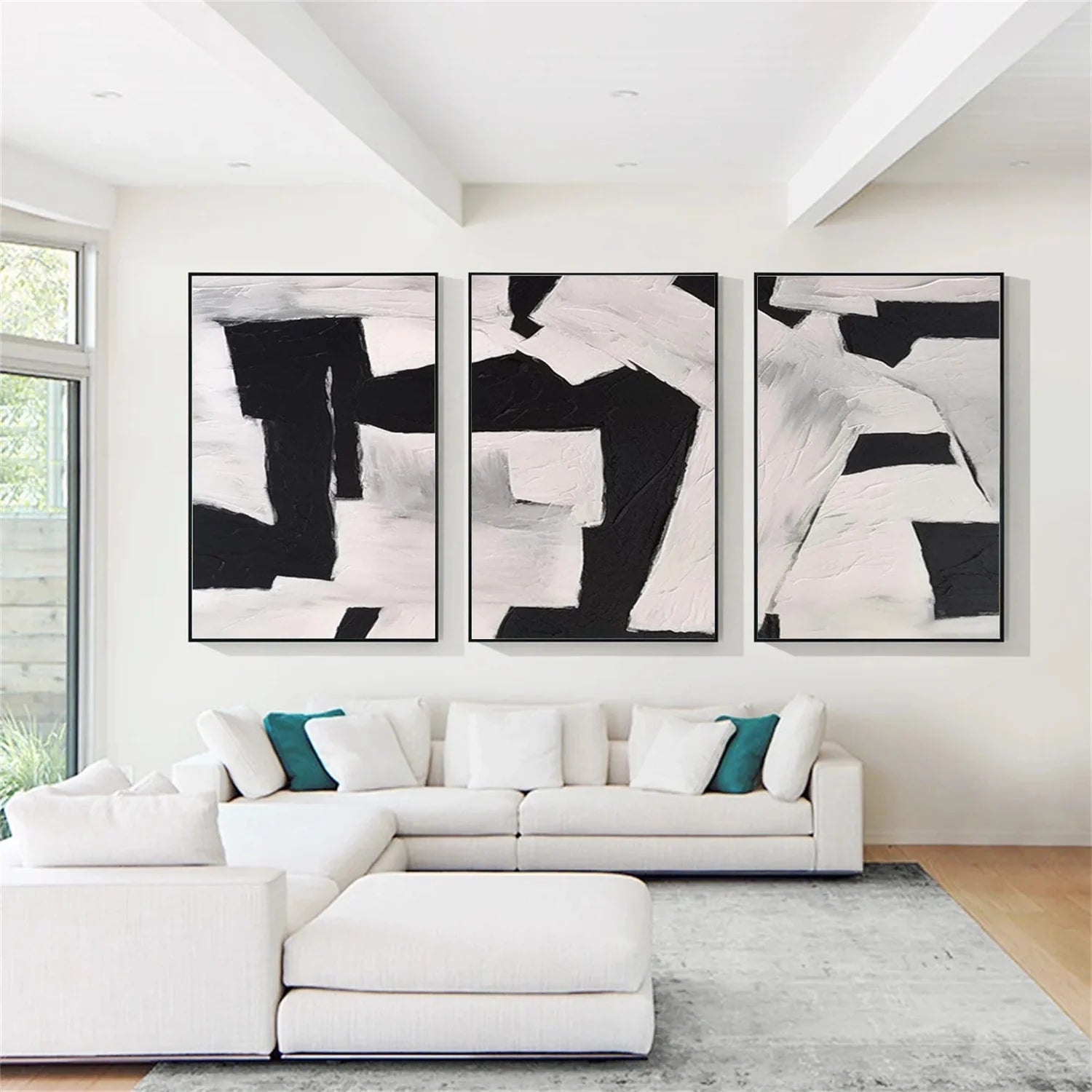 WABI SABI Abstract Tranquility Set of 3 #WS548