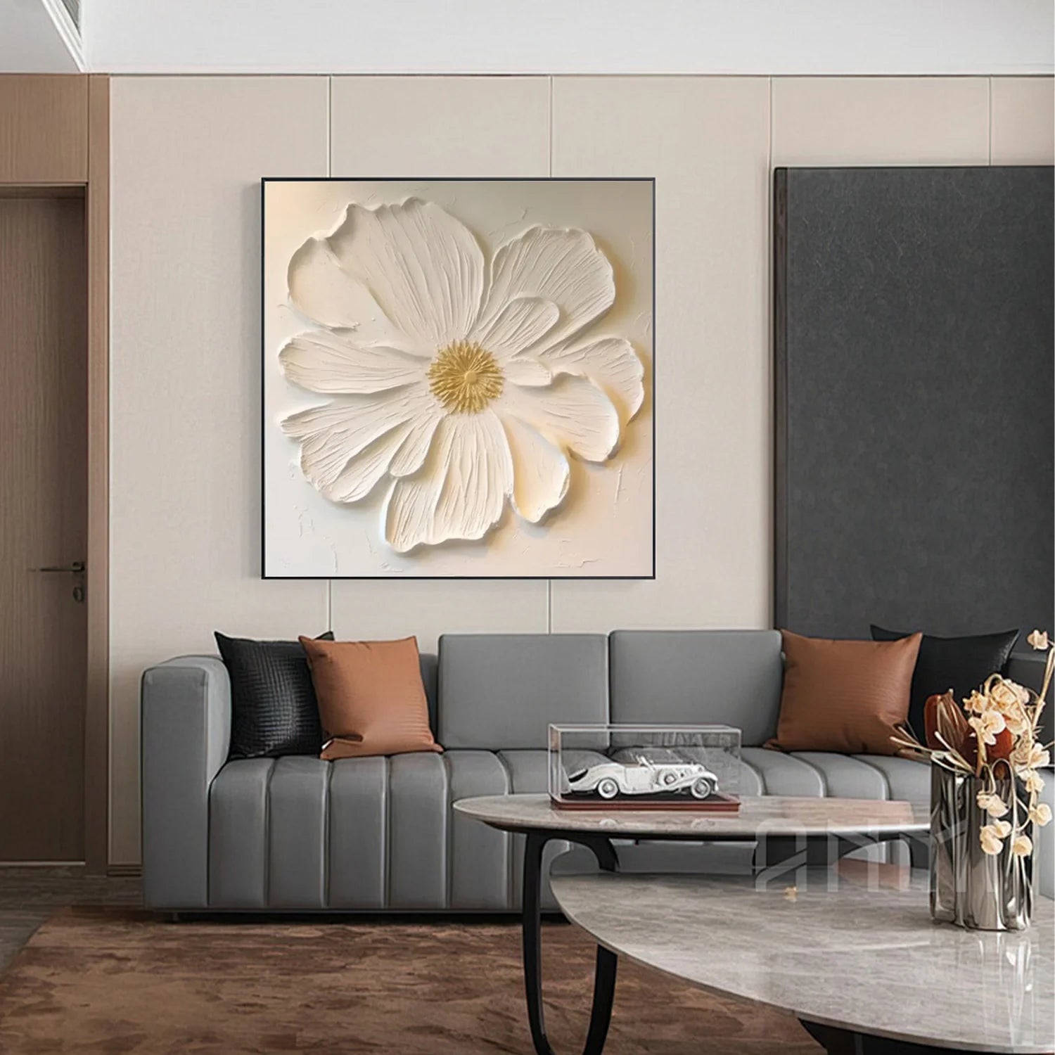 Flower & Tree Abstract Wall Art #ML091