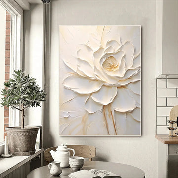 Flower & Tree Abstract Textured Wall Art #ML079