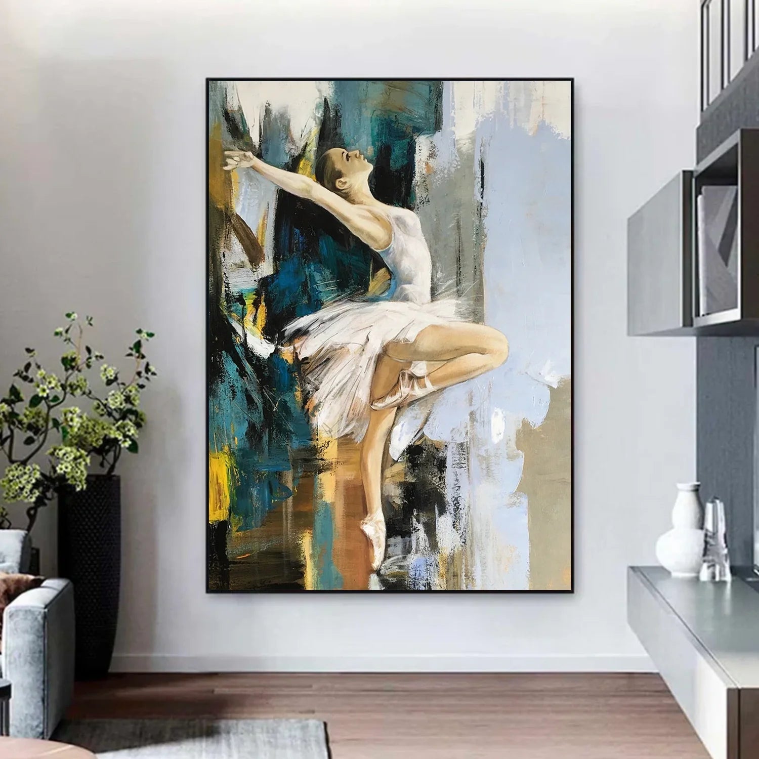 Abstract Portrait Wall Art #AP089