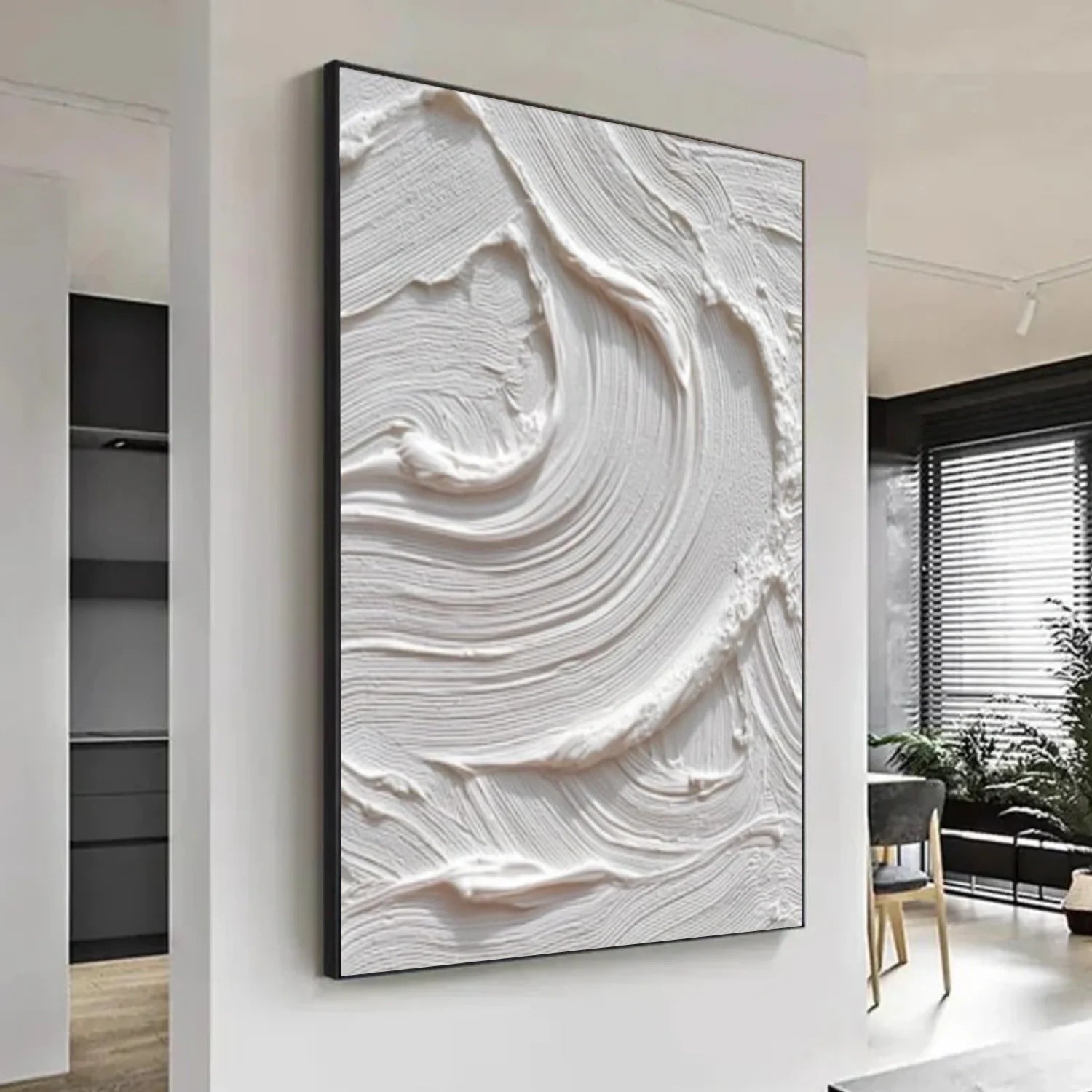 Minimalist Textured Canvas Art #MM379