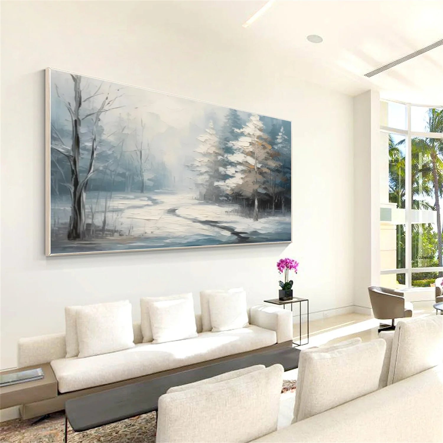 Flower & Tree Abstract Wall Art #ML166