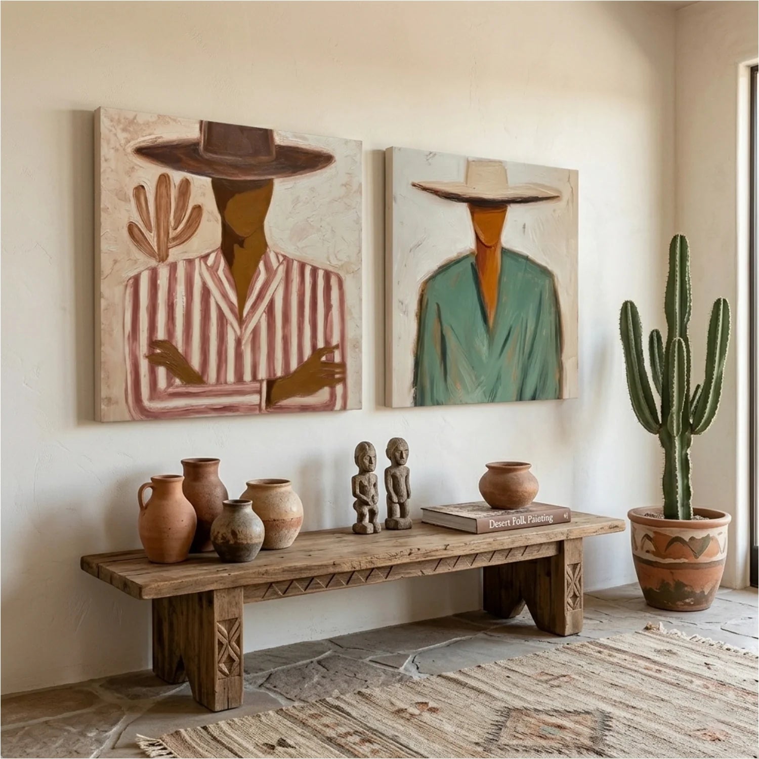 Vintage Americana Art Set of 2 #VA028