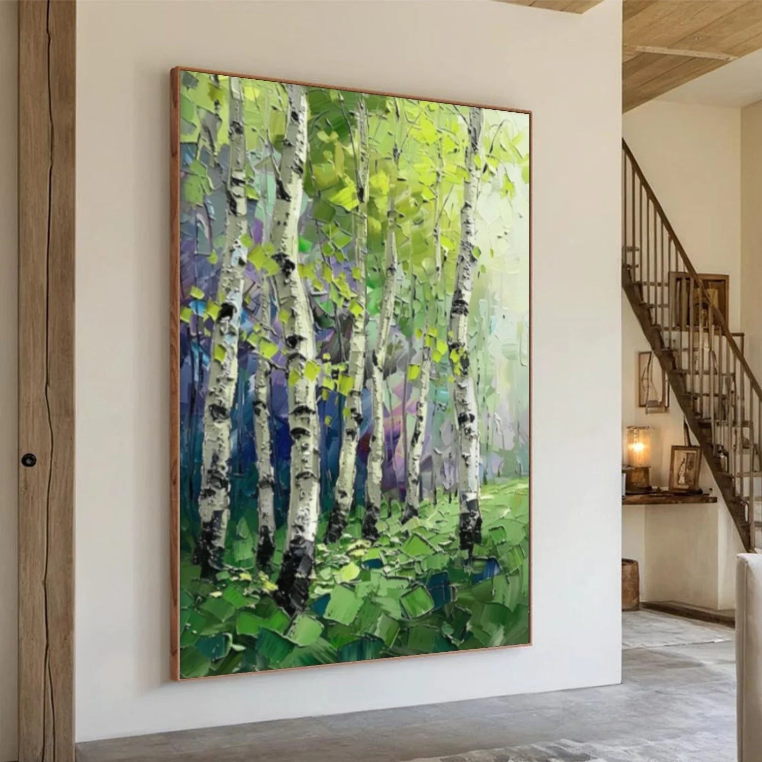 Flower & Tree Abstract Wall Art #ML223