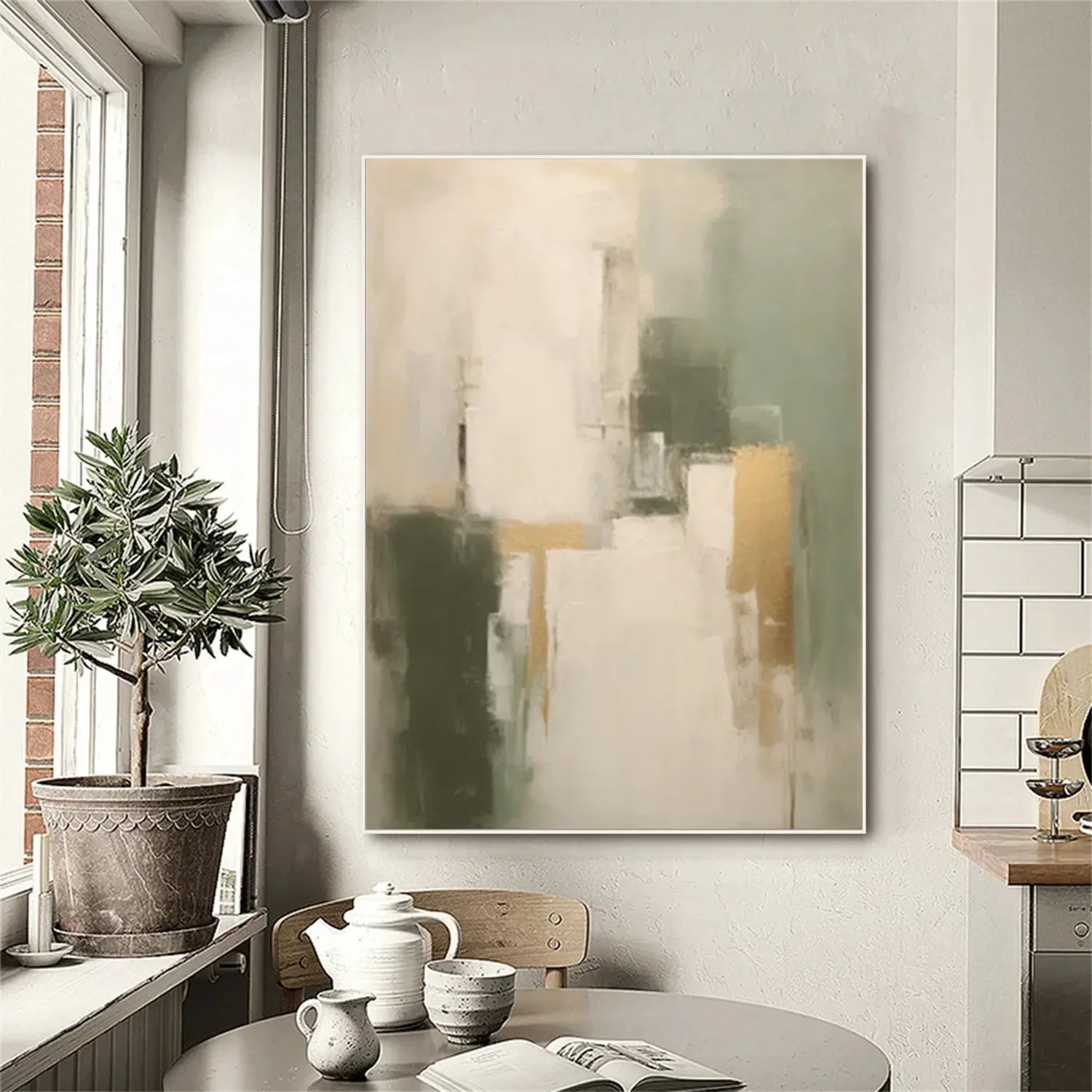 Abstract Canvas Art #WS613