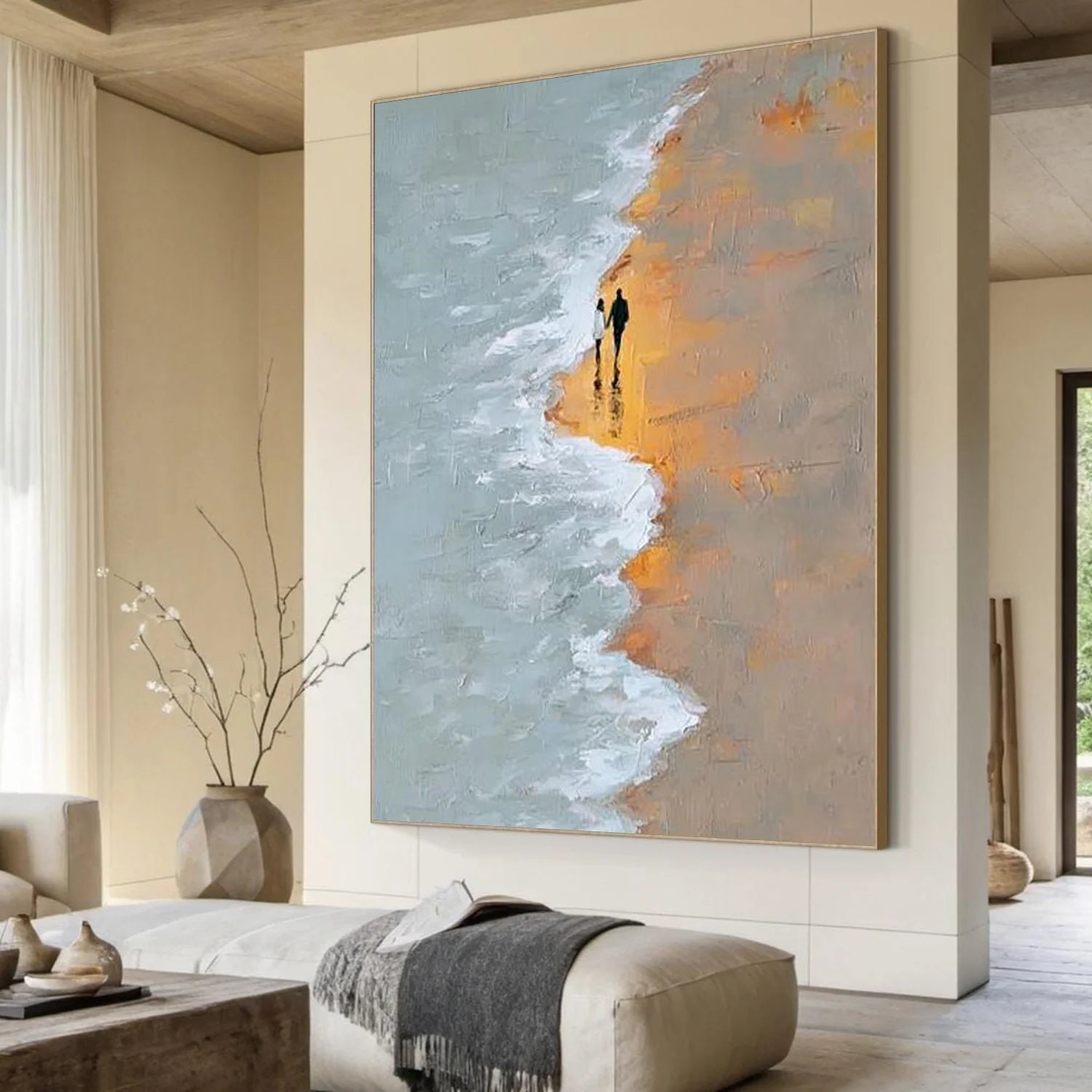Sea & Sky Abstract Wall Art #MS269