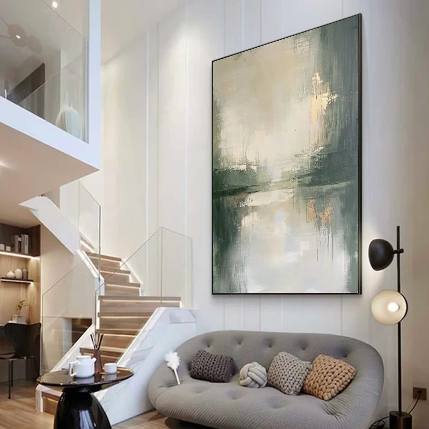 Abstract Canvas Art #WS980