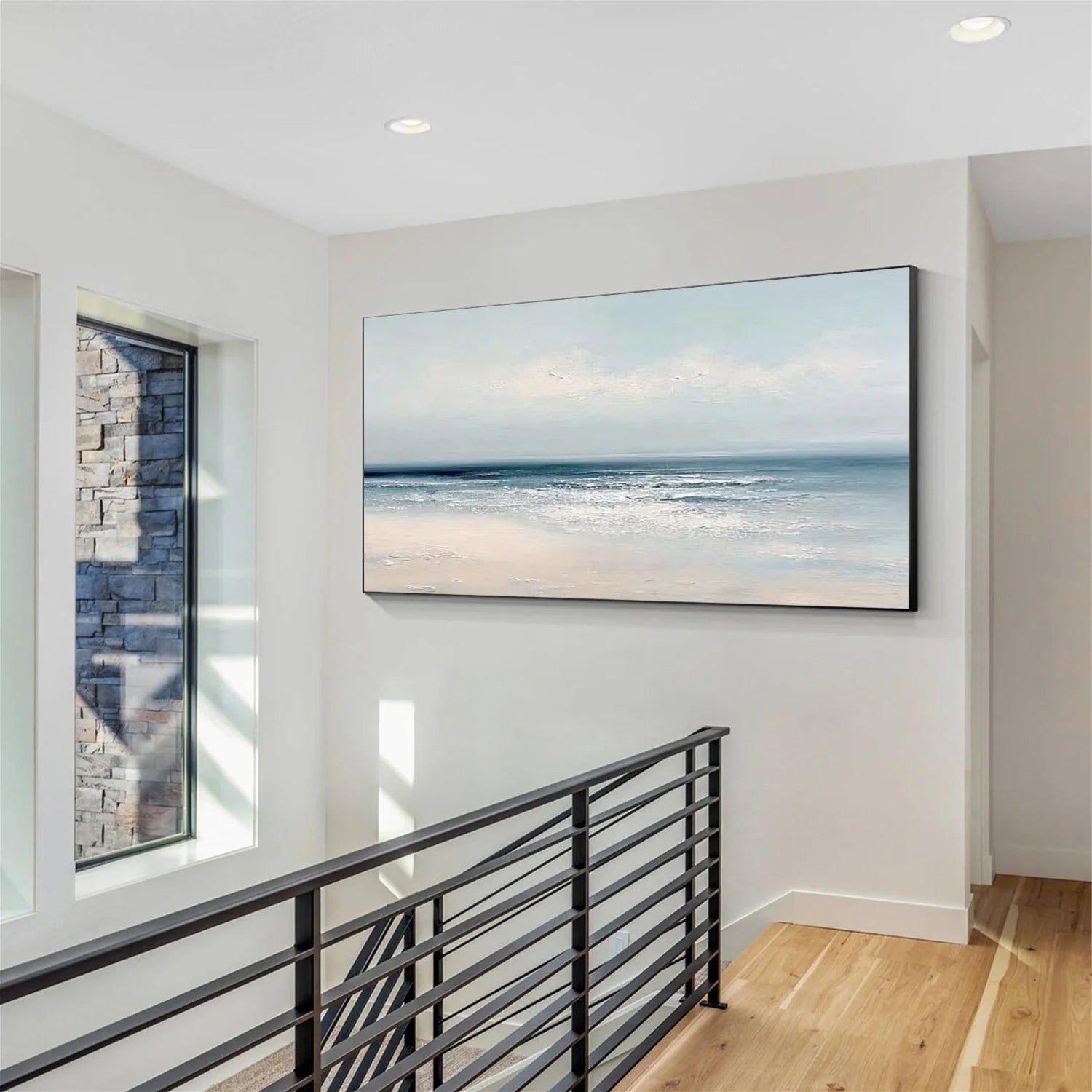 Sea & Sky Abstract Wall Art #MS257