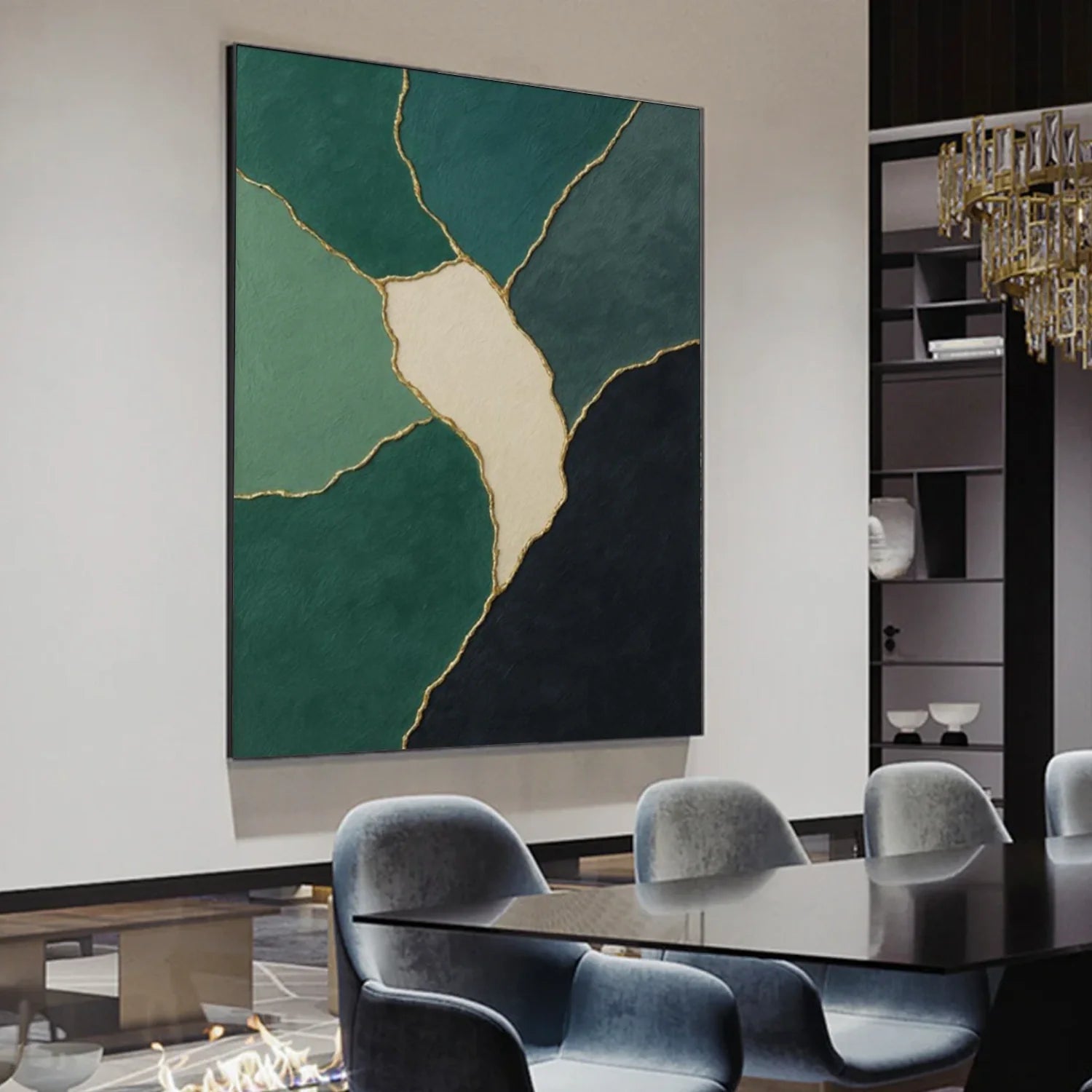 Minimalist Textured Canvas Art #MM345