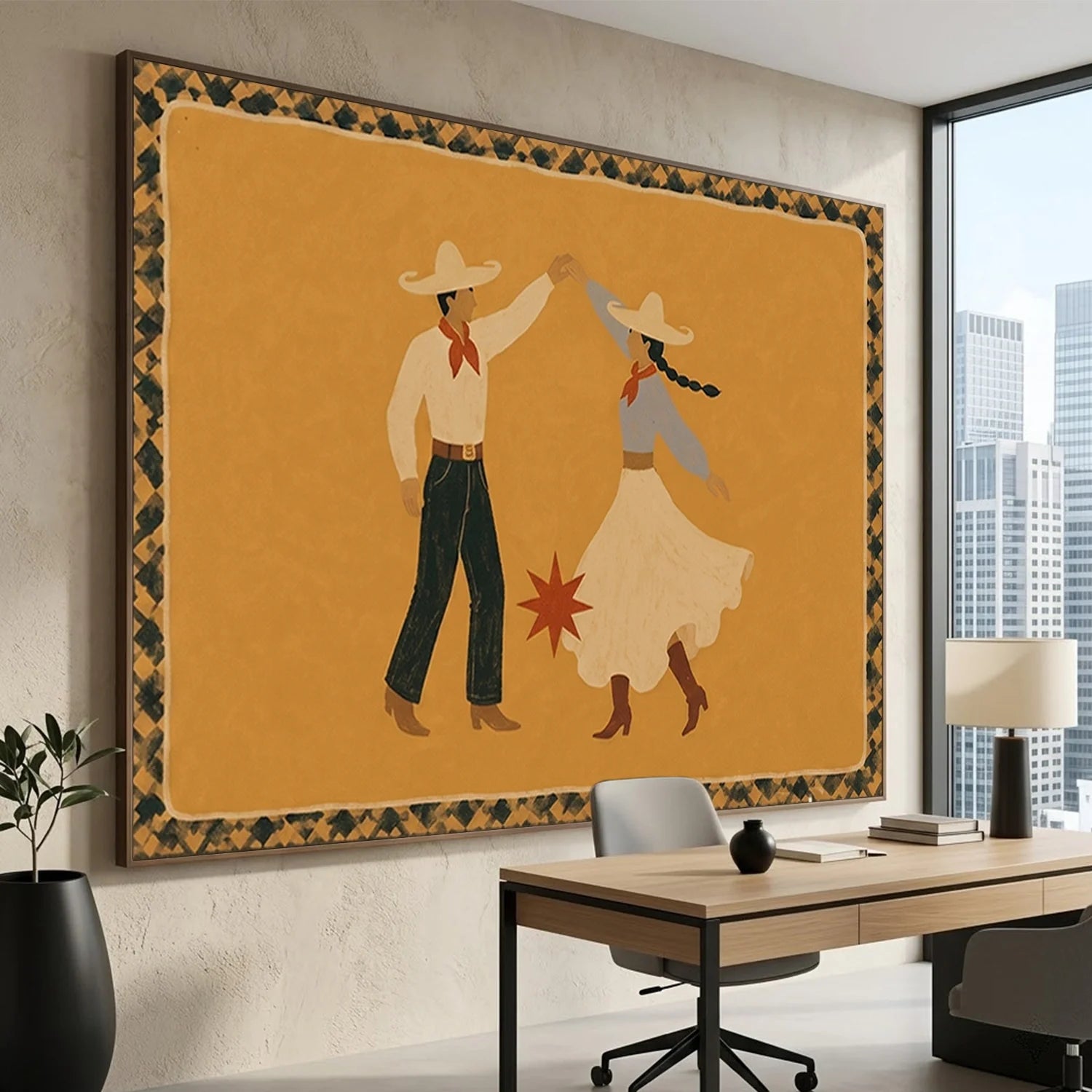 Vintage Americana Art #VA091