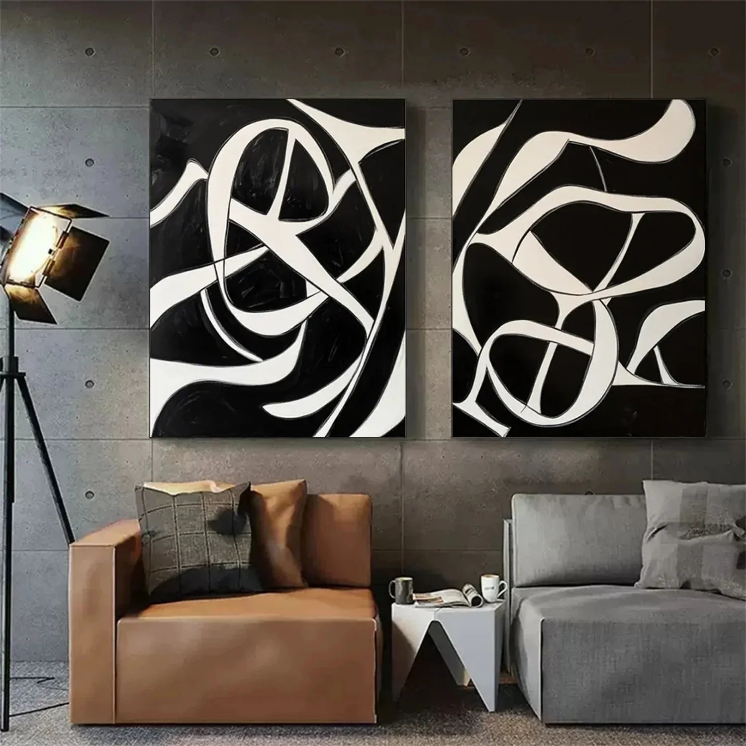 Abstract Tranquility Set of 2 #WS557