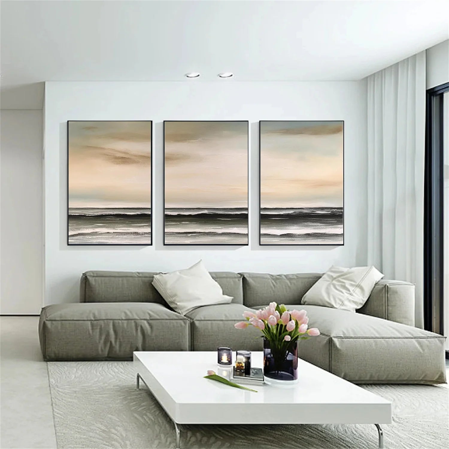 Sea & Sky Art  Set of 3 #MS106