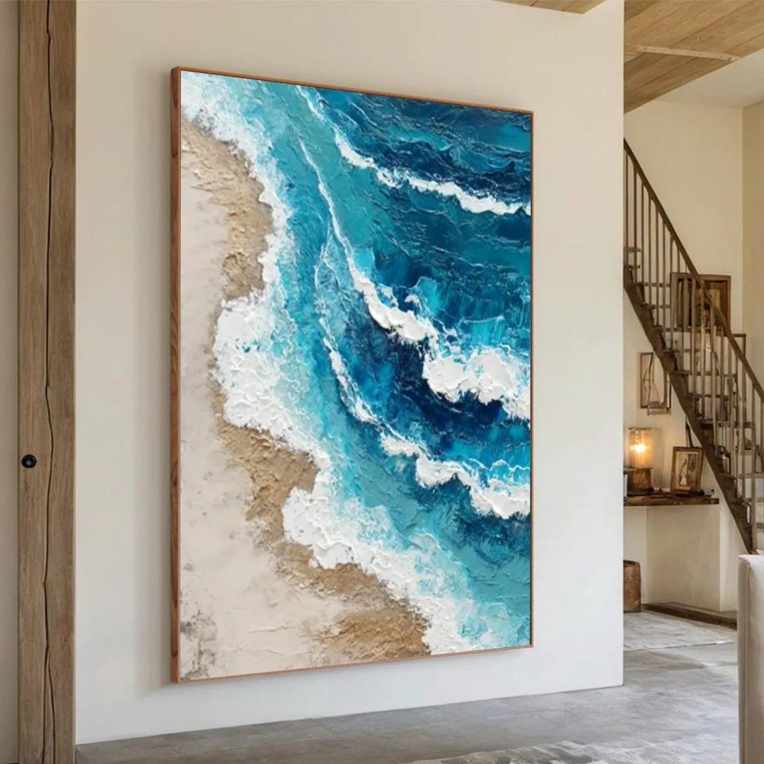 Sea & Sky Abstract Wall Art #MS215