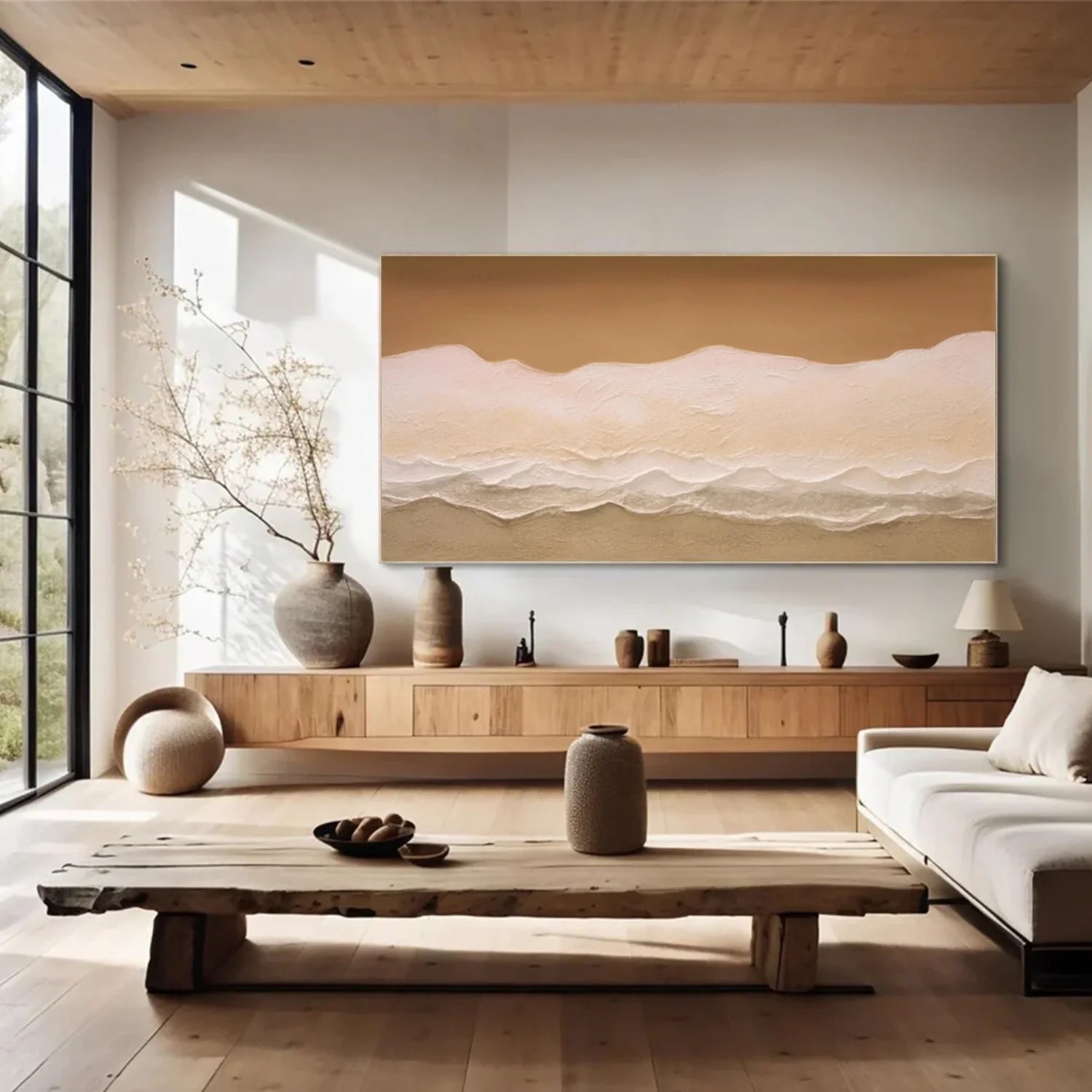 Sea & Sky Abstract Wall Art #MS287