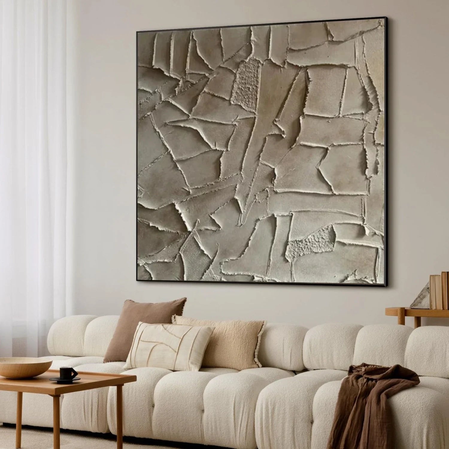 Abstract Textured Canvas Art #WS1001