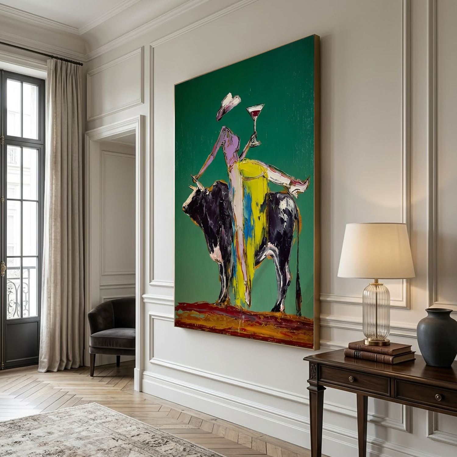 Vintage Americana Art #VA057